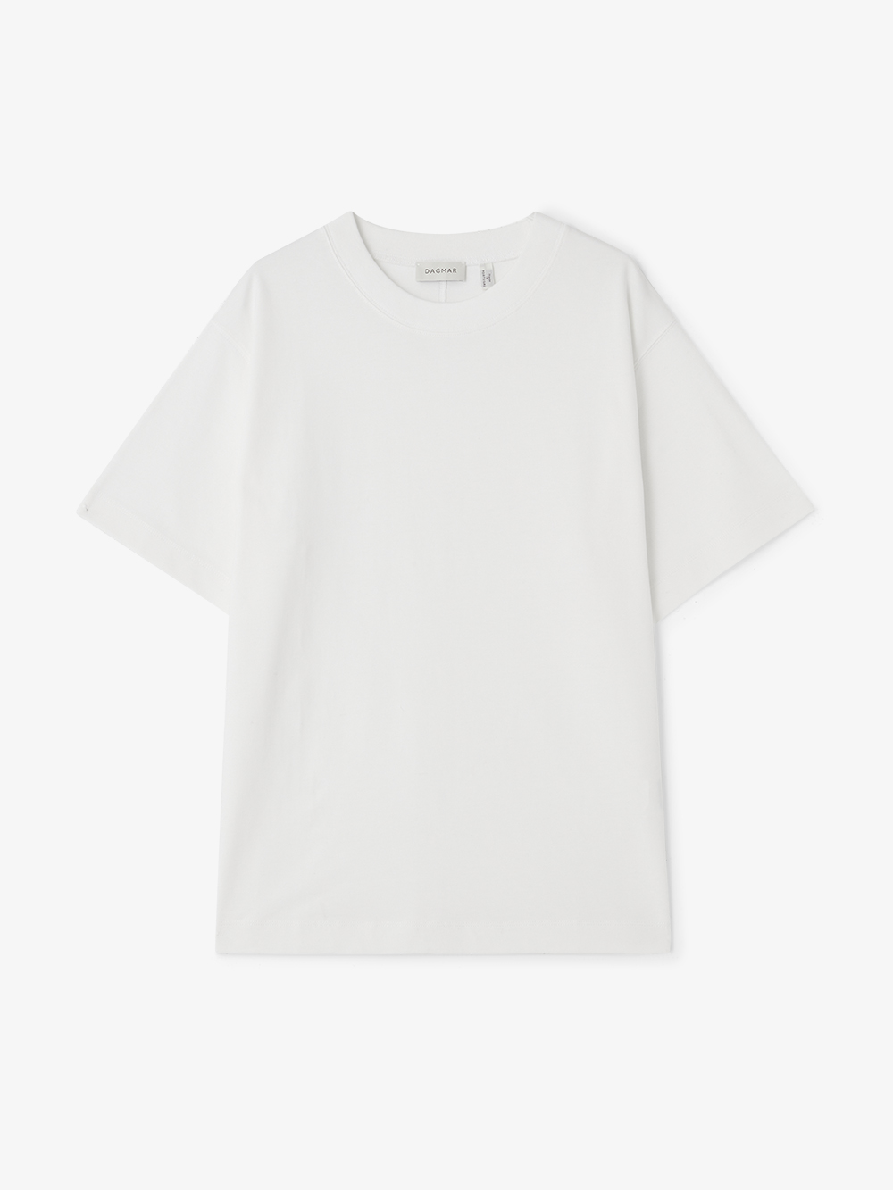 House Of Dagmar Oversized Cotton Tee In White