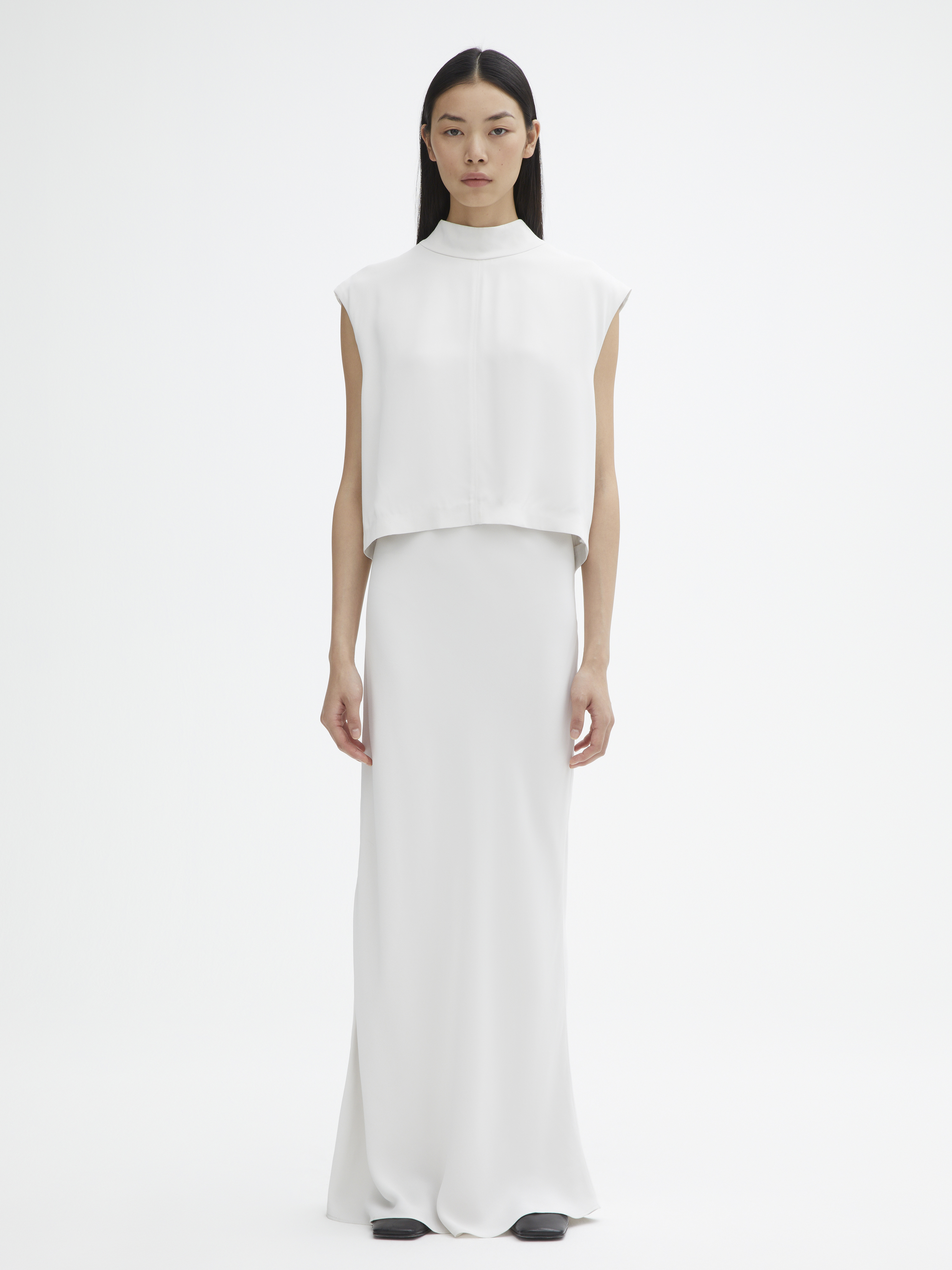 House Of Dagmar Shiny Sleeveless Top
