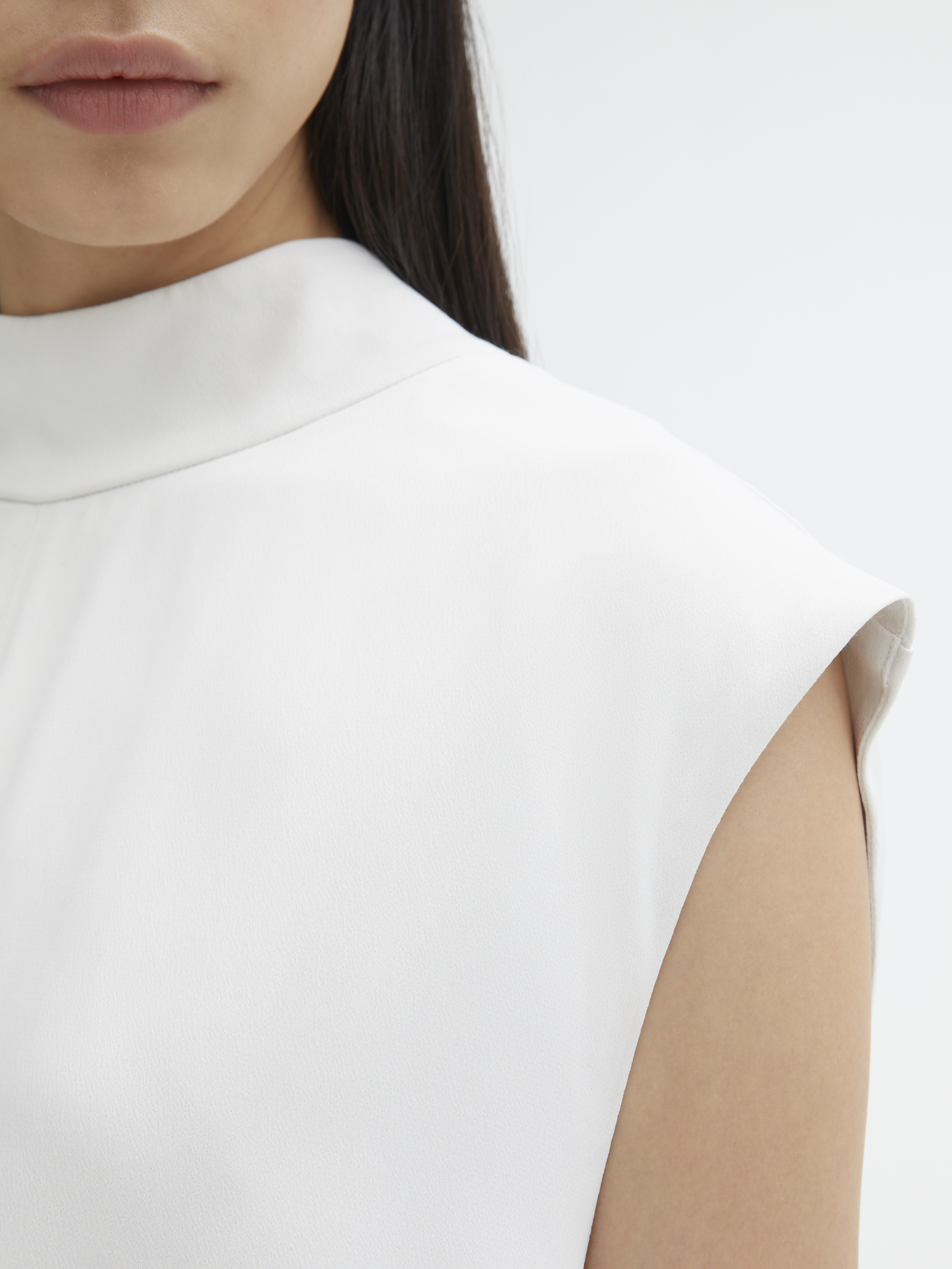 House Of Dagmar Shiny Sleeveless Top