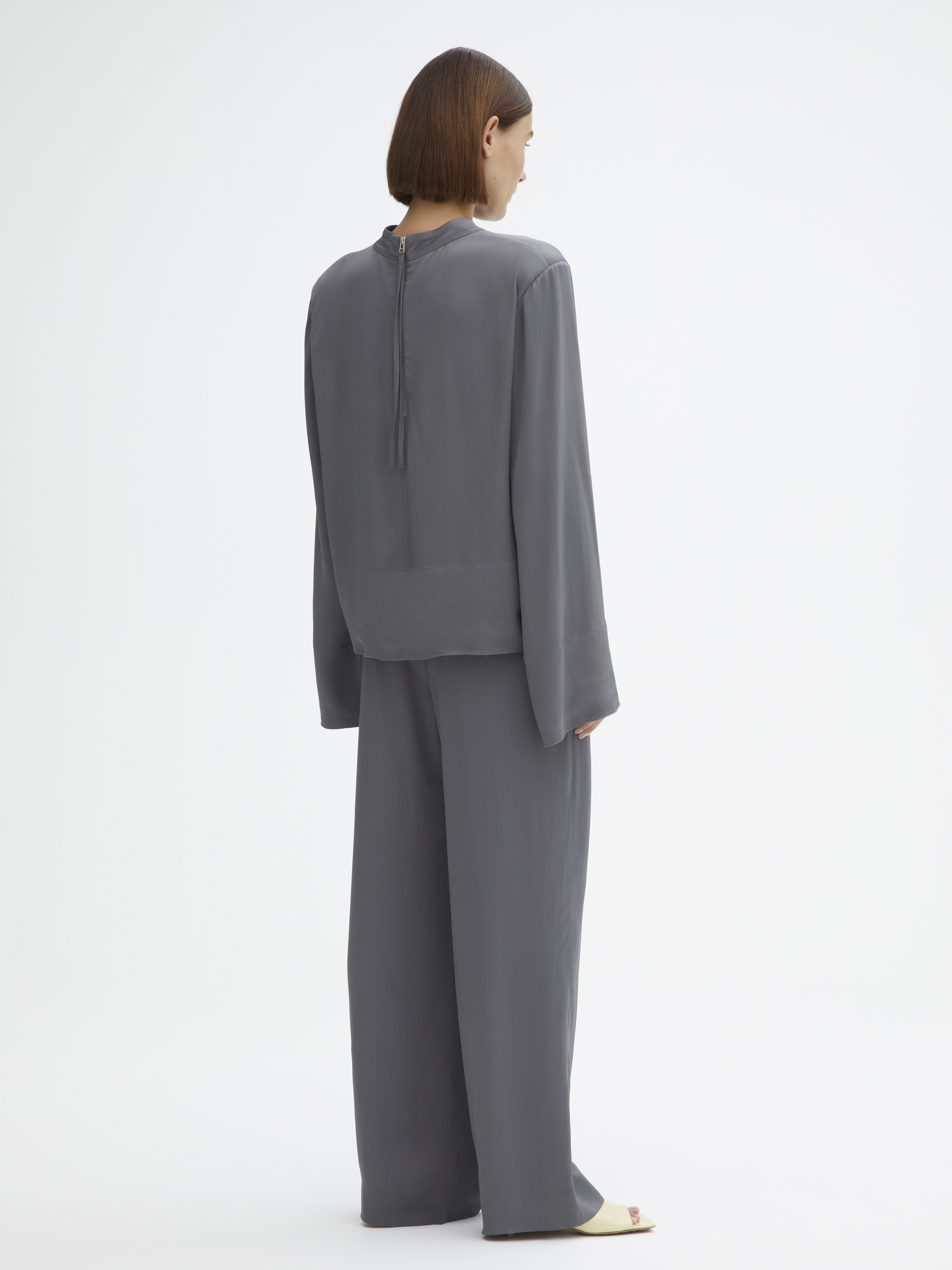 House Of Dagmar Shiny Longsleeve Top