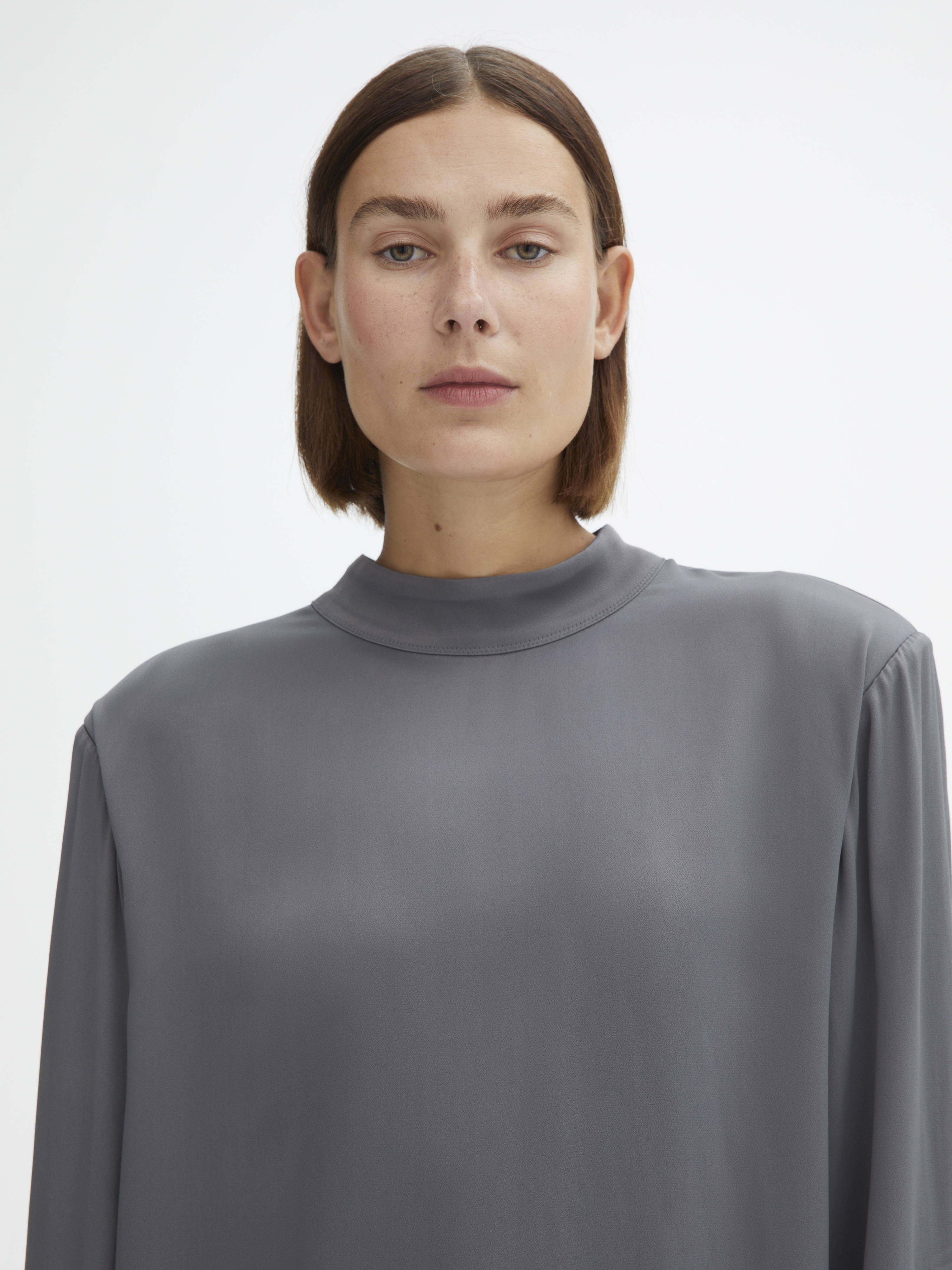 House Of Dagmar Shiny Longsleeve Top