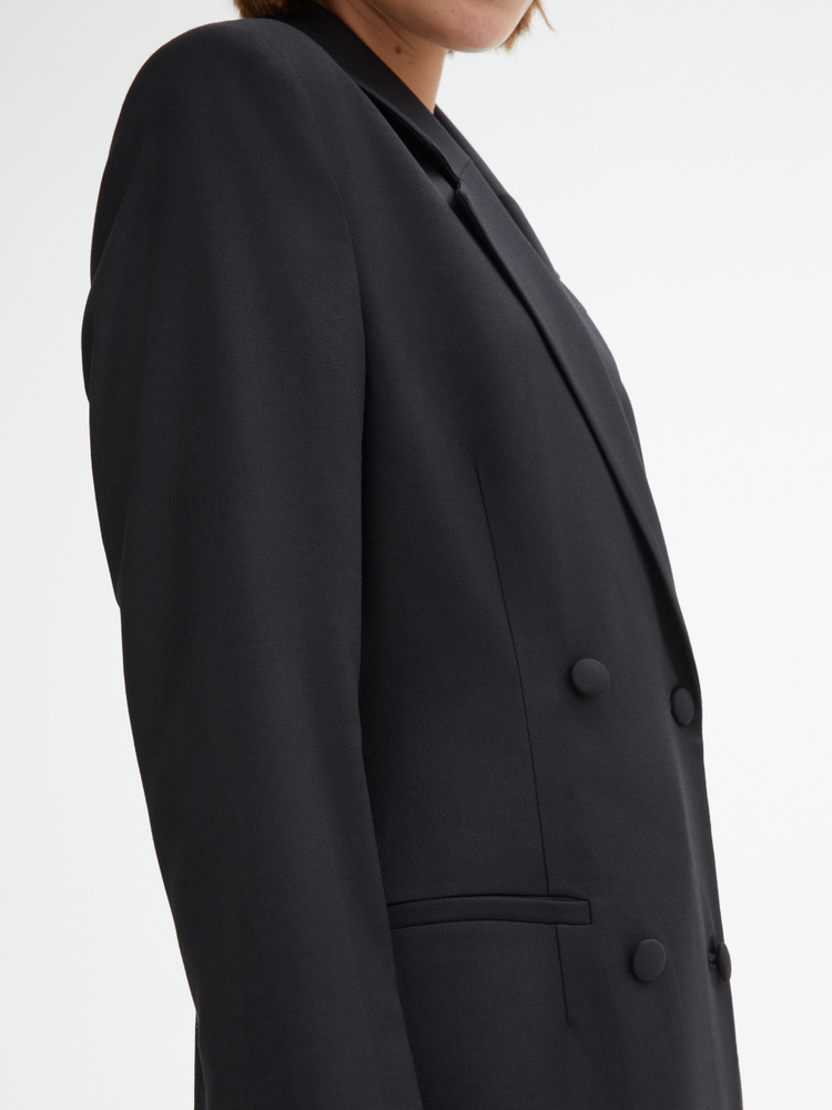 House Of Dagmar Signe Coat In Black