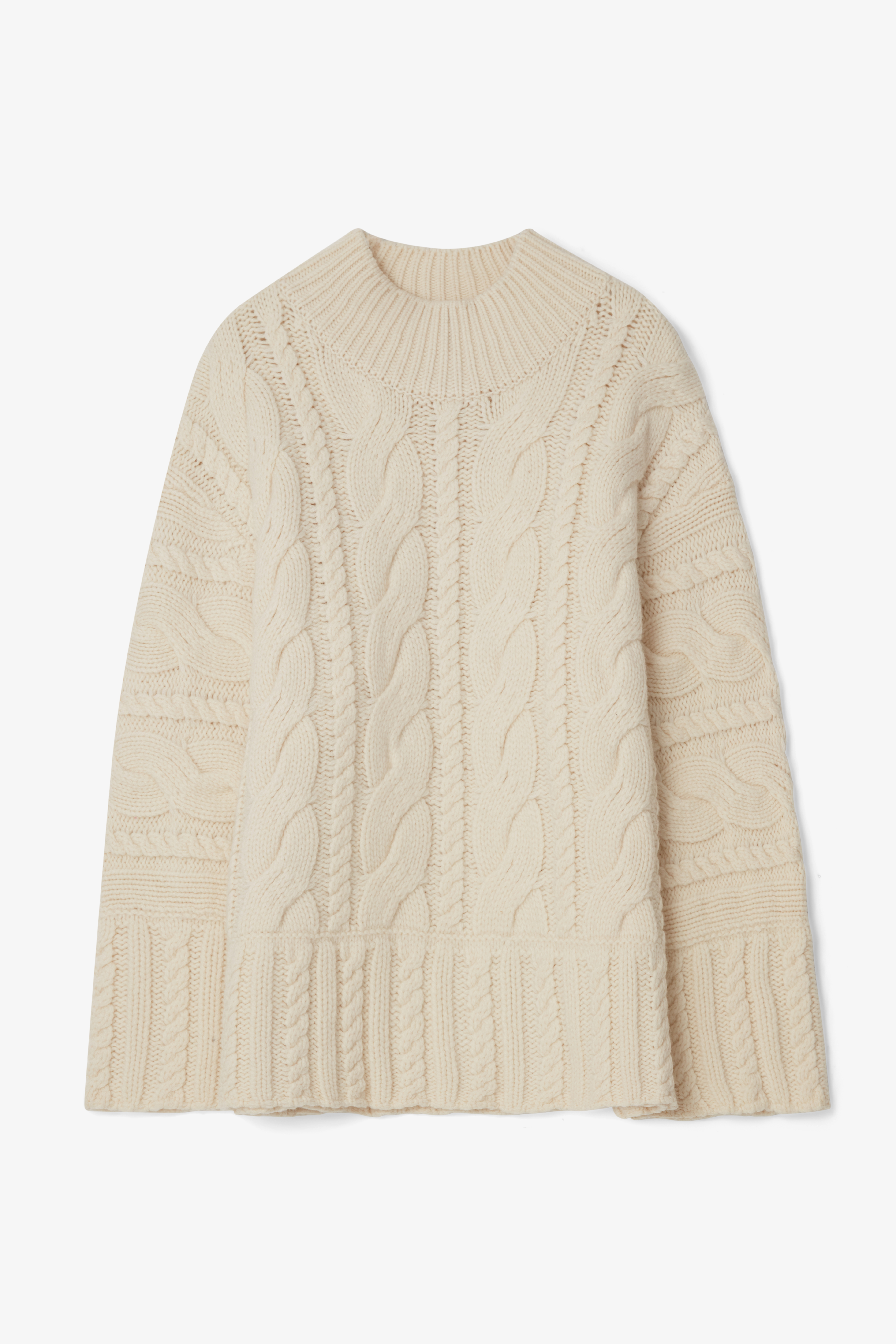 Deuxieme Classe　Cable knit　ナチュラル Deuxieme Classe Cable knit ナチュラル