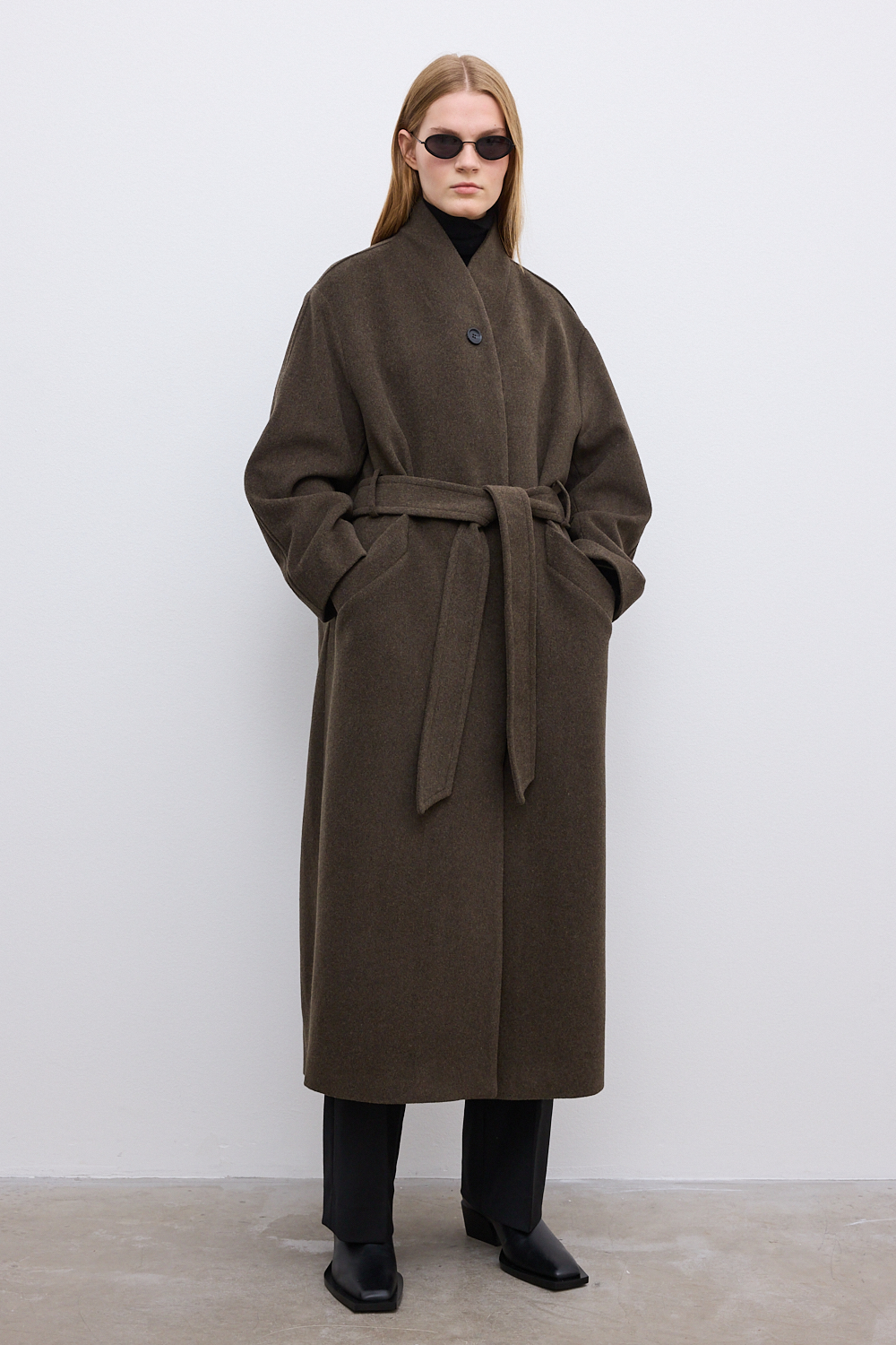 テーラードジャケット CODE A ｜ belted oversized jacket