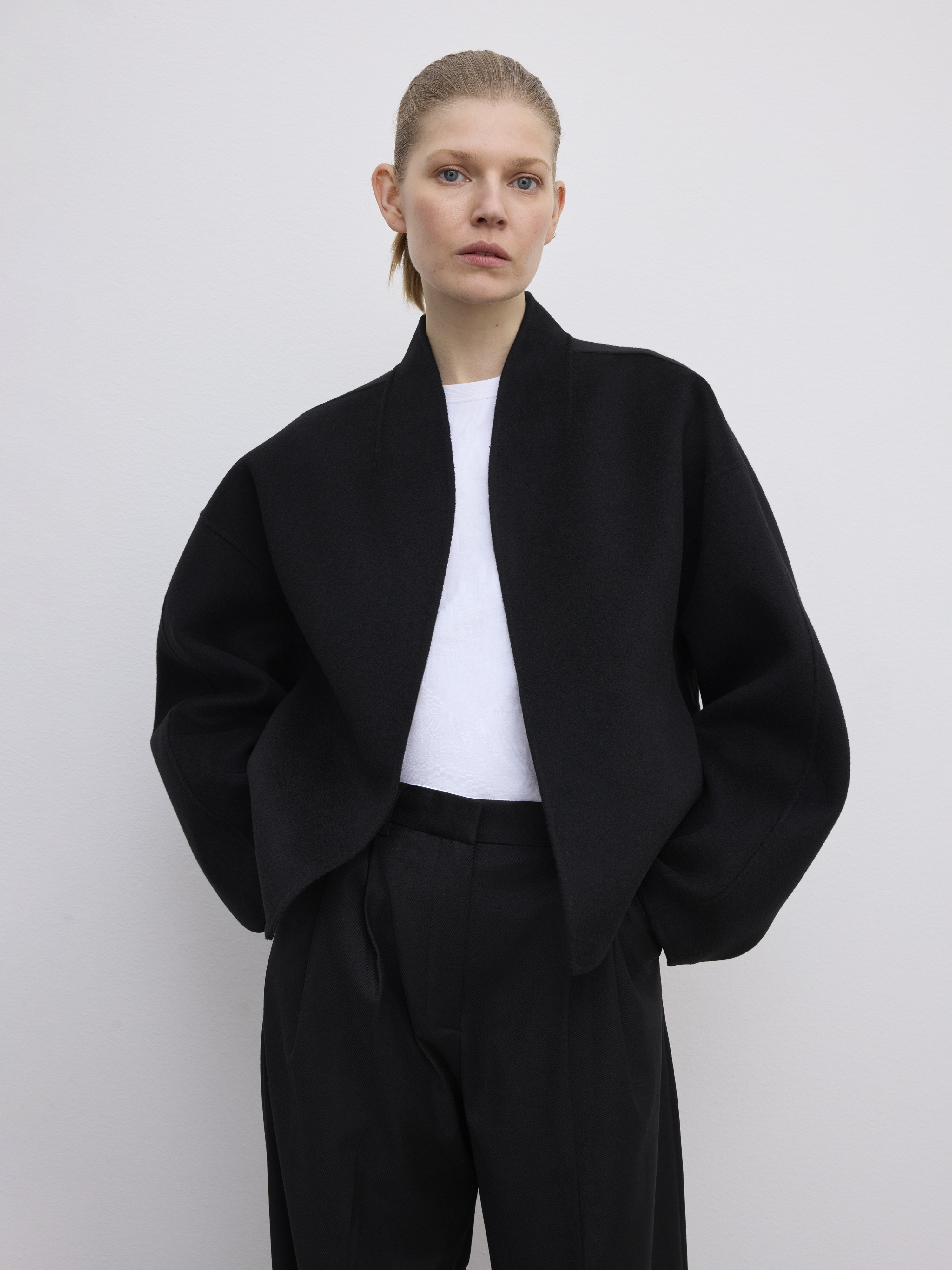 Short Doublé Jacket - Black