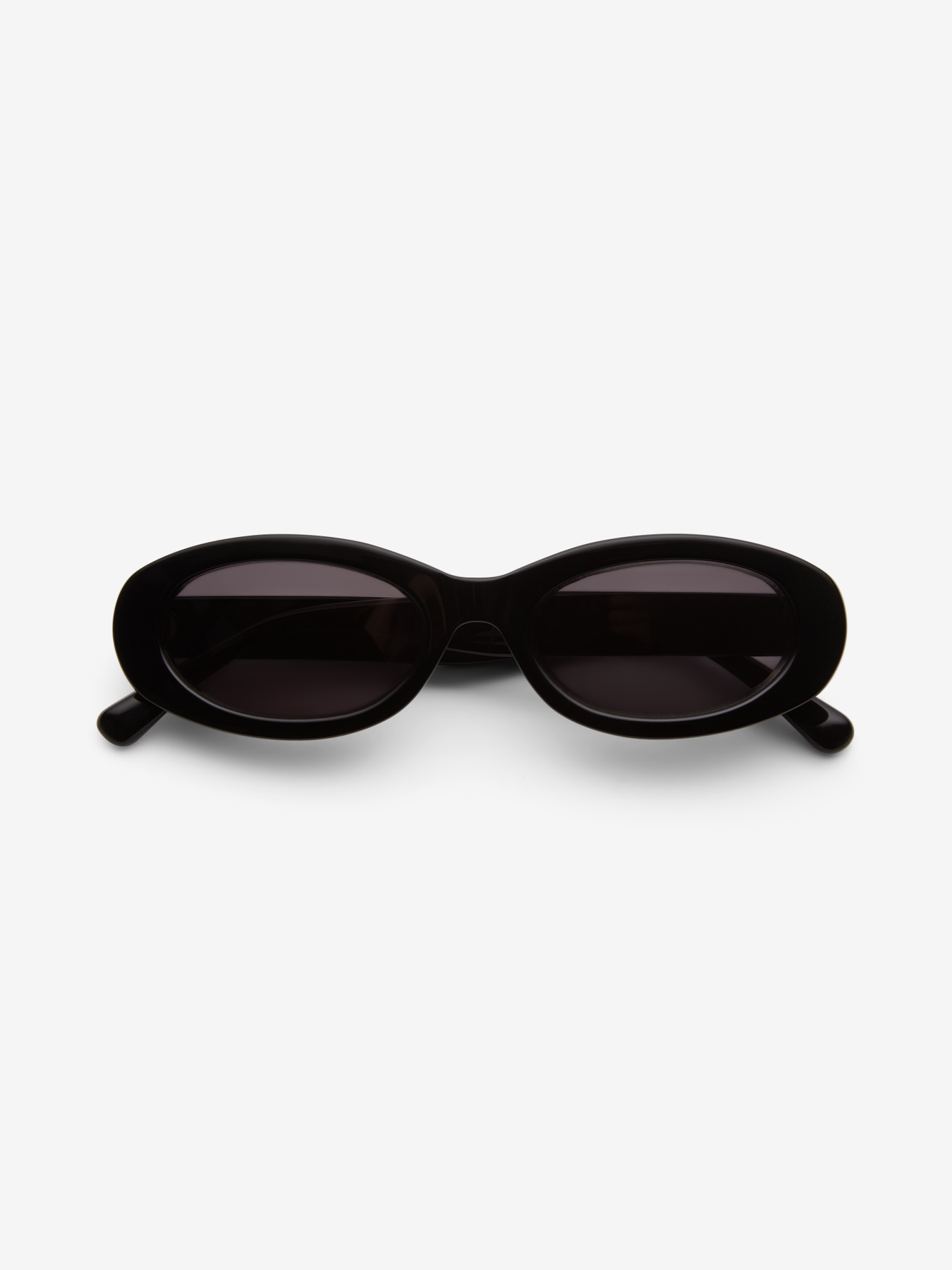Wide oval sunglasses | House of Dagmar | Black | Size One Size | Frame: 100% Acetate. Hinges: 100% Stainless steel.