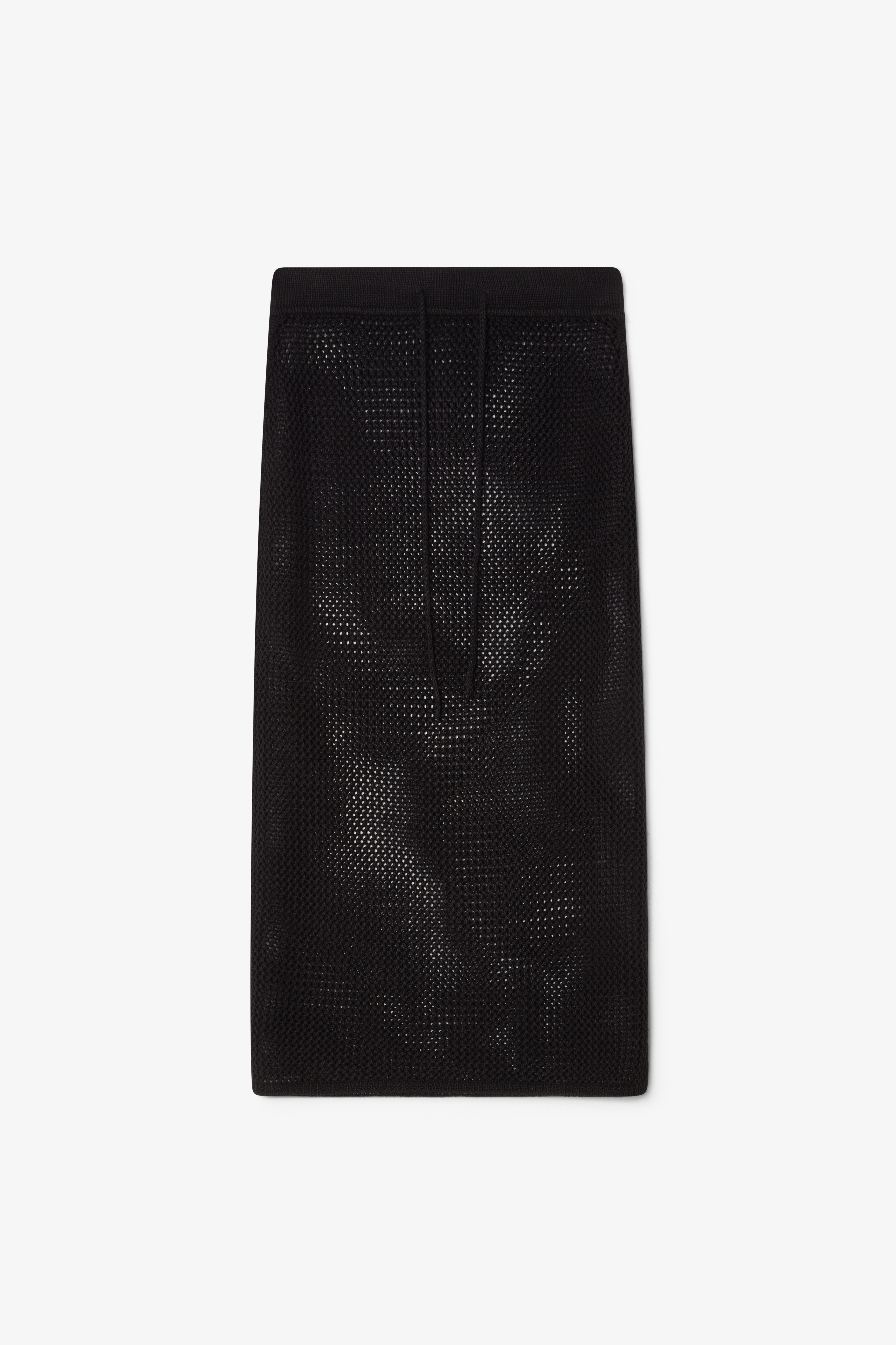 House Of Dagmar Crochet Skirt In Black