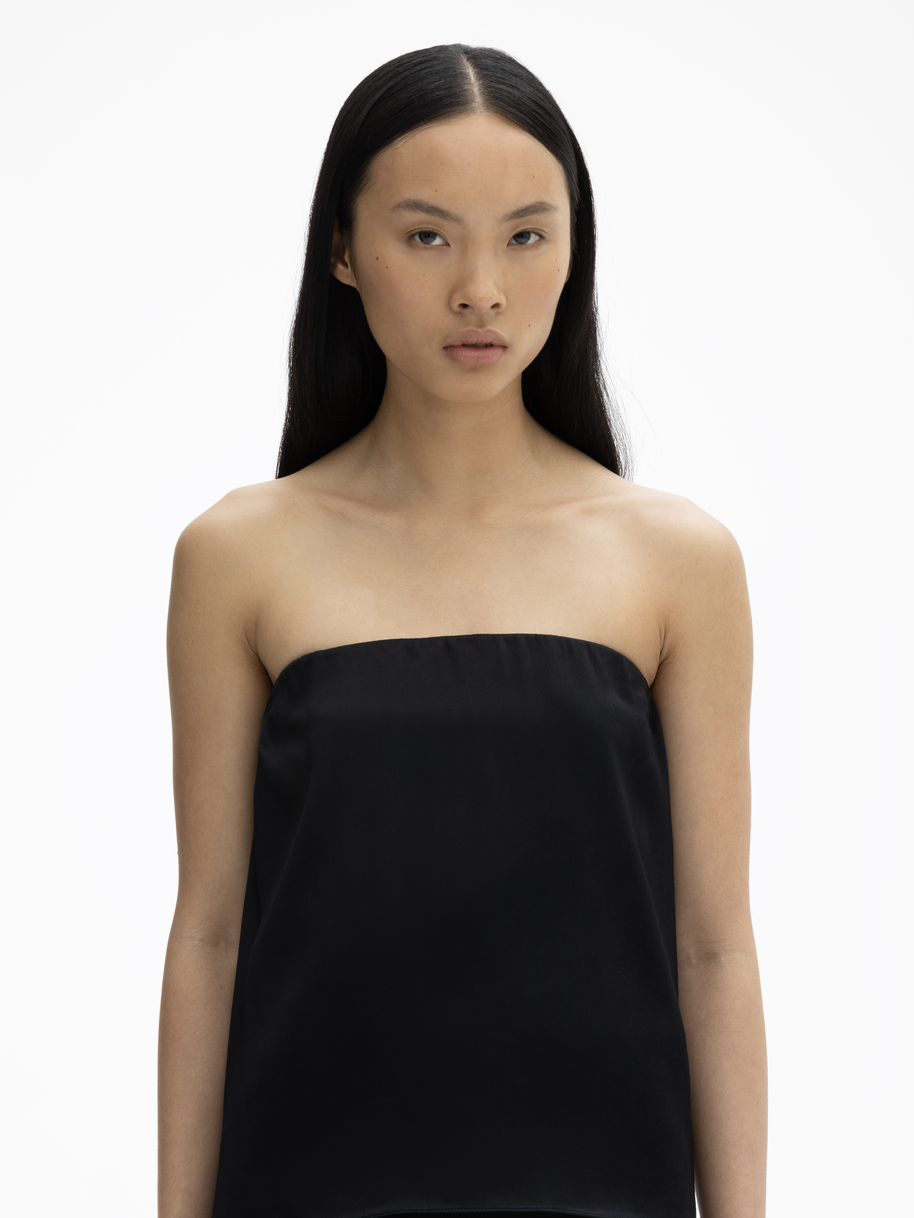 plus size flowy tube top