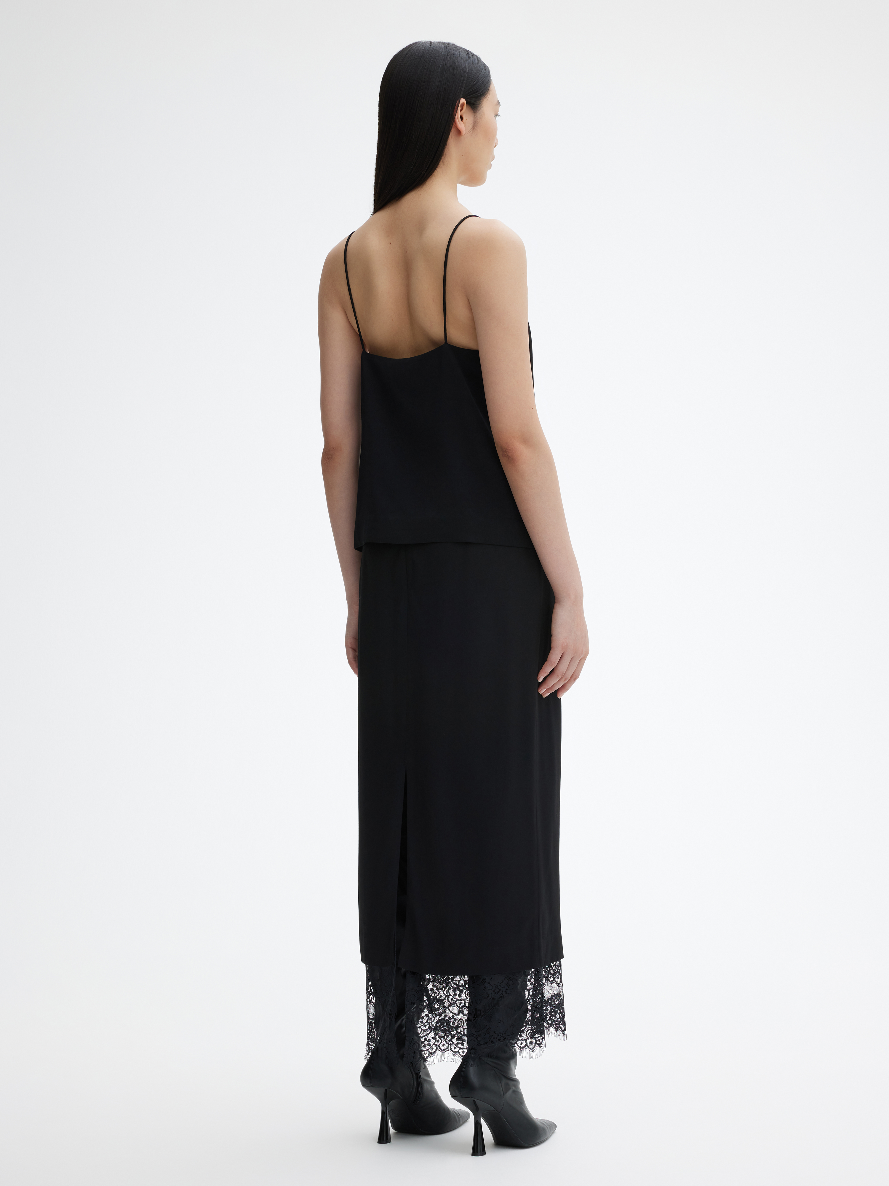 House Of Dagmar Lace Top In Black