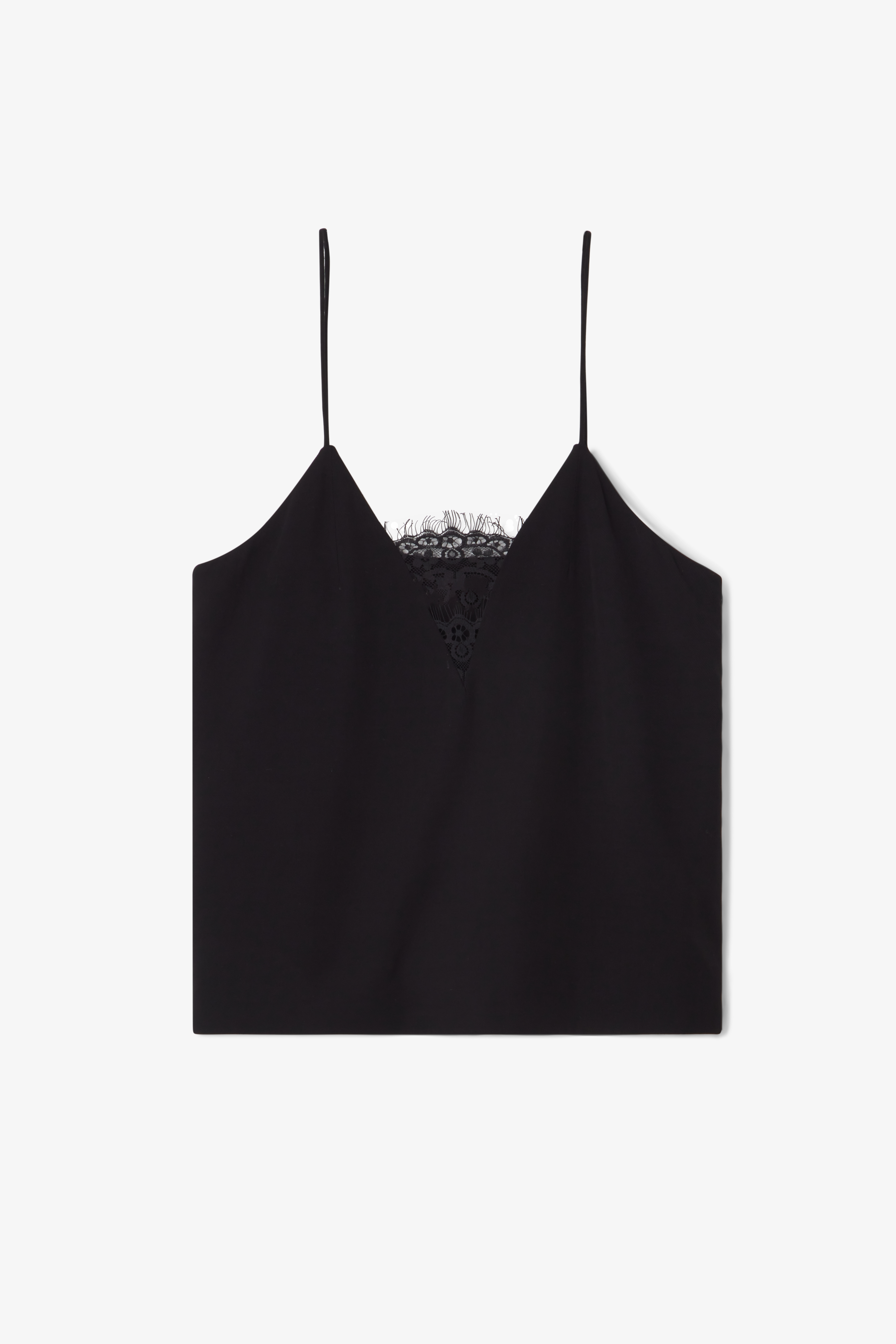 House Of Dagmar Lace Top In Black