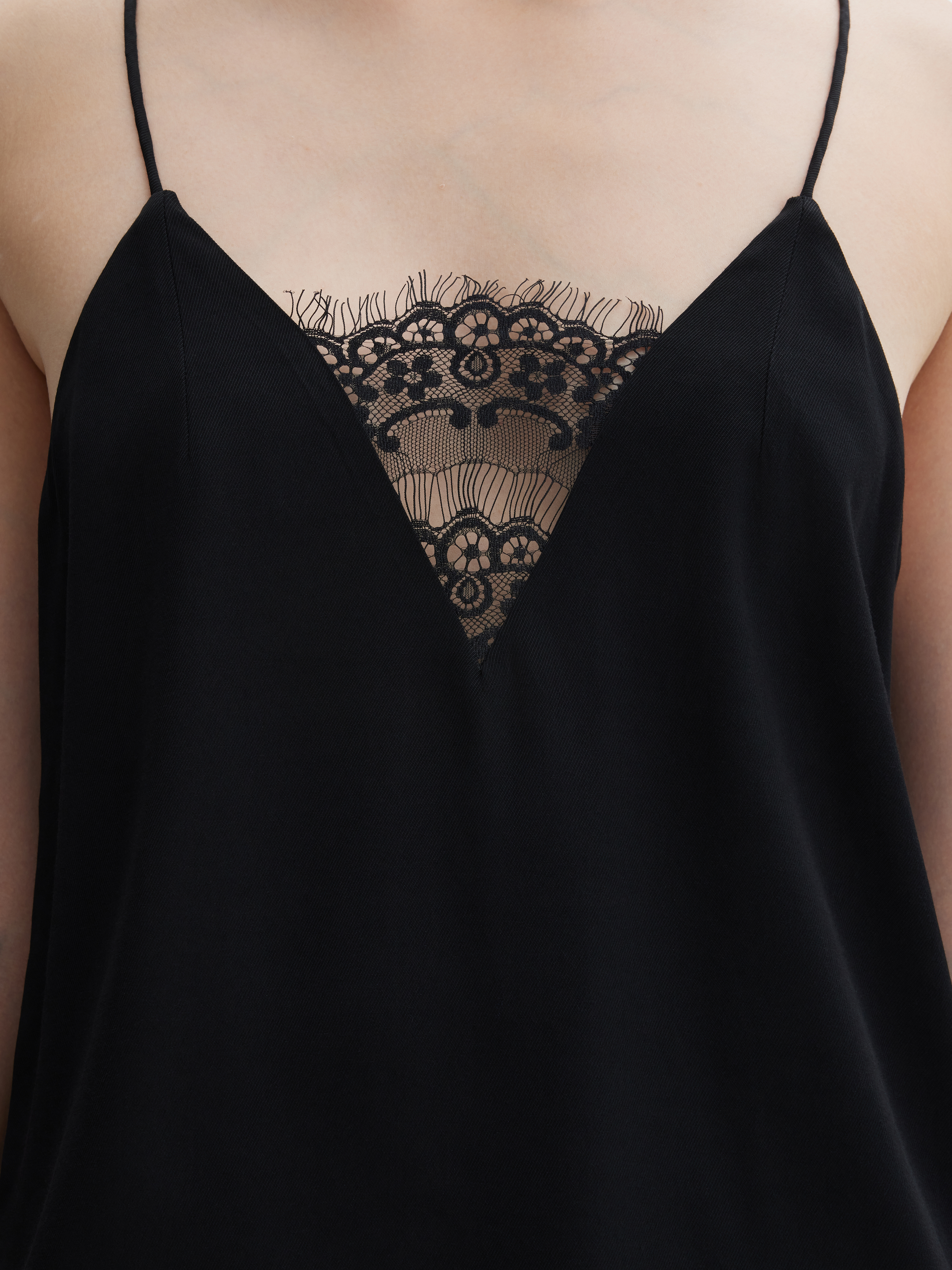House Of Dagmar Lace Top In Black