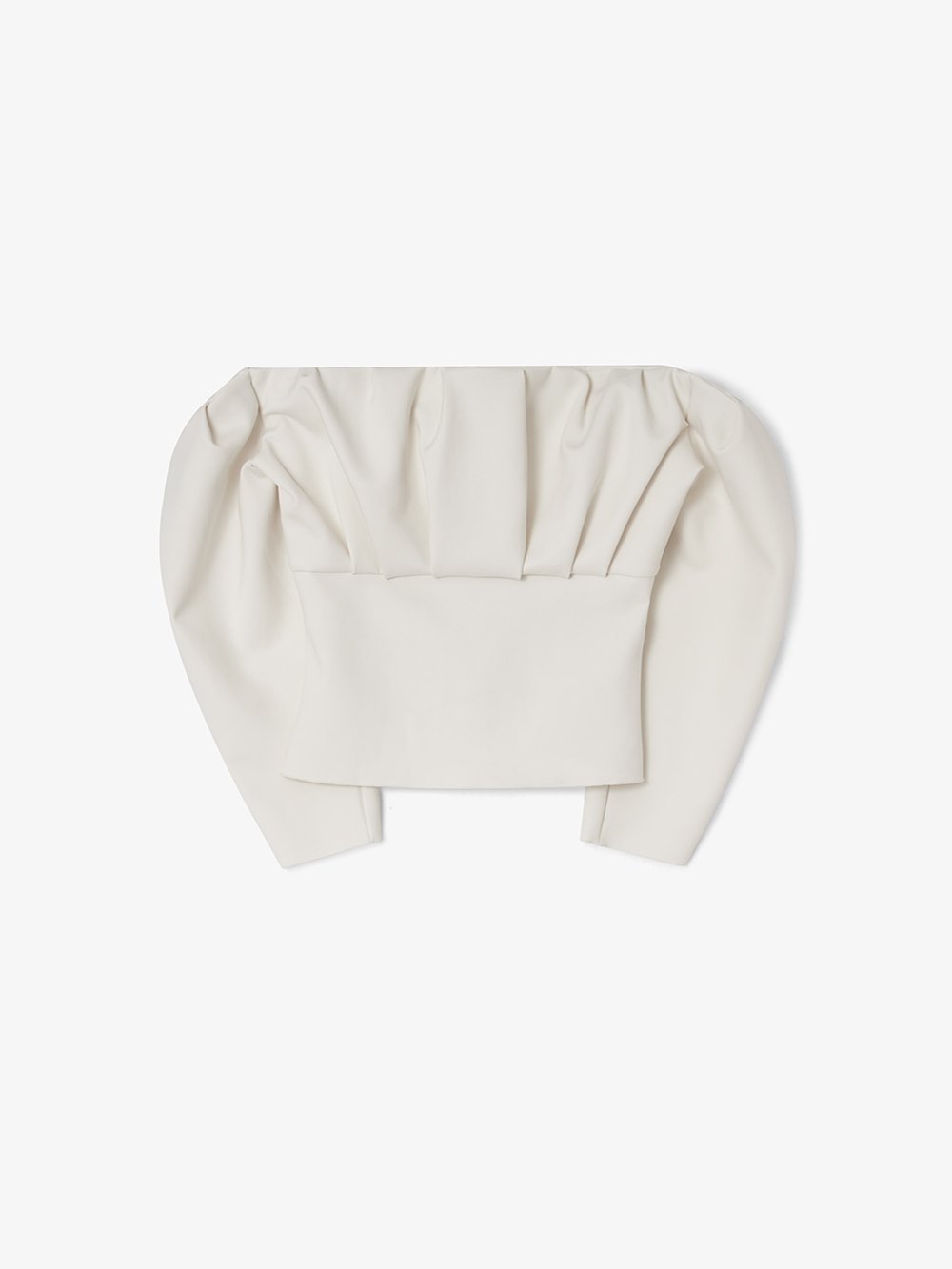 Shop House Of Dagmar Sculpted Top In White