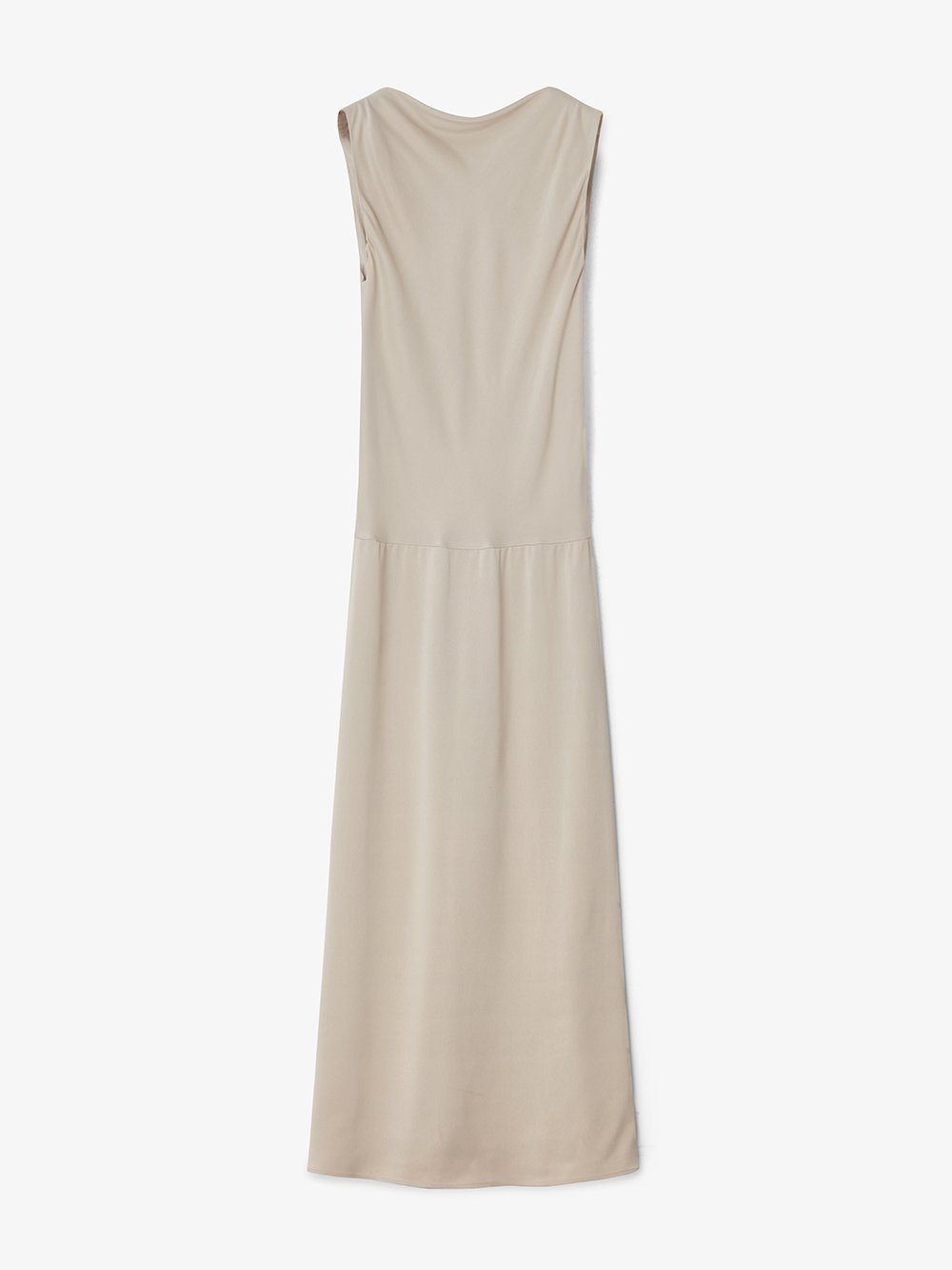 House Of Dagmar Bias Cut Dress In Pearl Grey