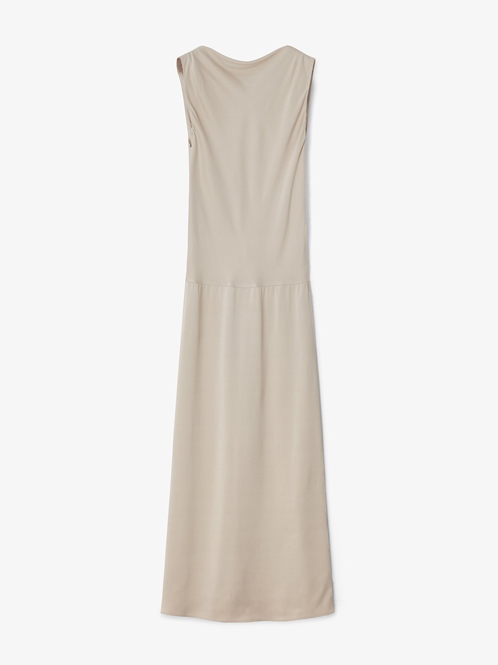 Shop House Of Dagmar Bias Cut Dress In Pearl Grey