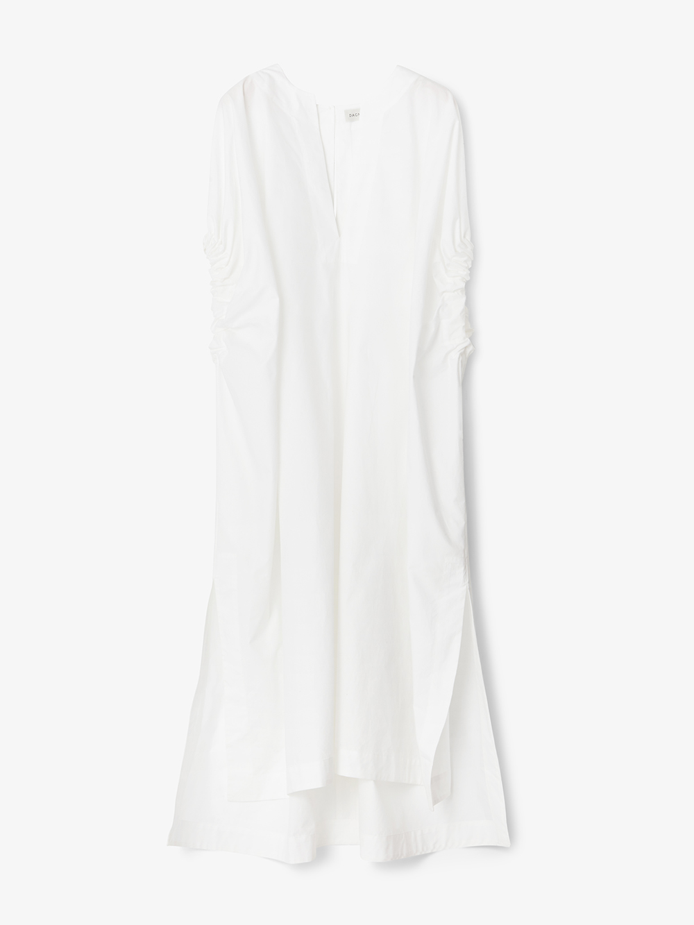 House Of Dagmar Rouched Dress In White
