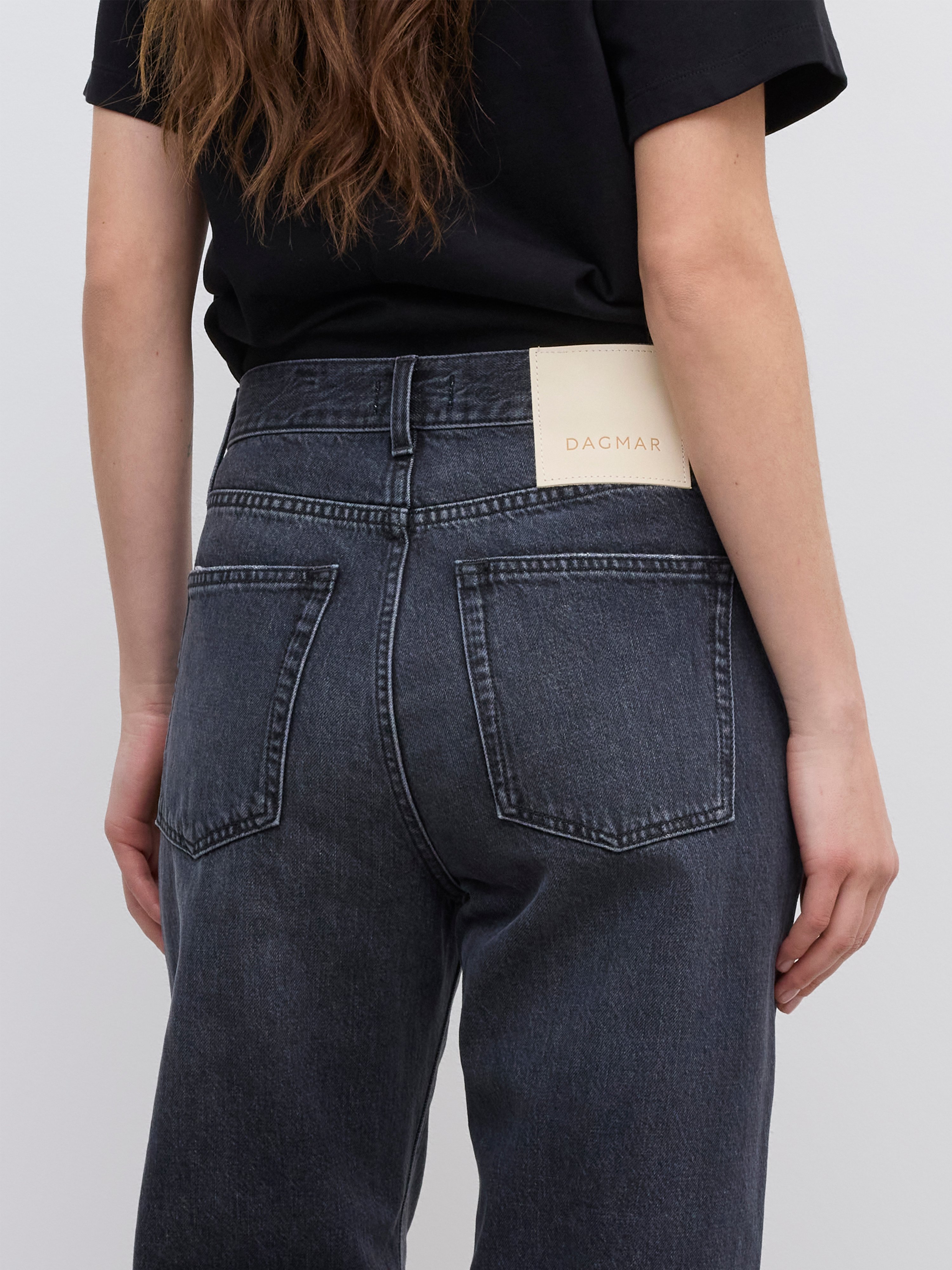 Loose Fit Denim - Dark Grey