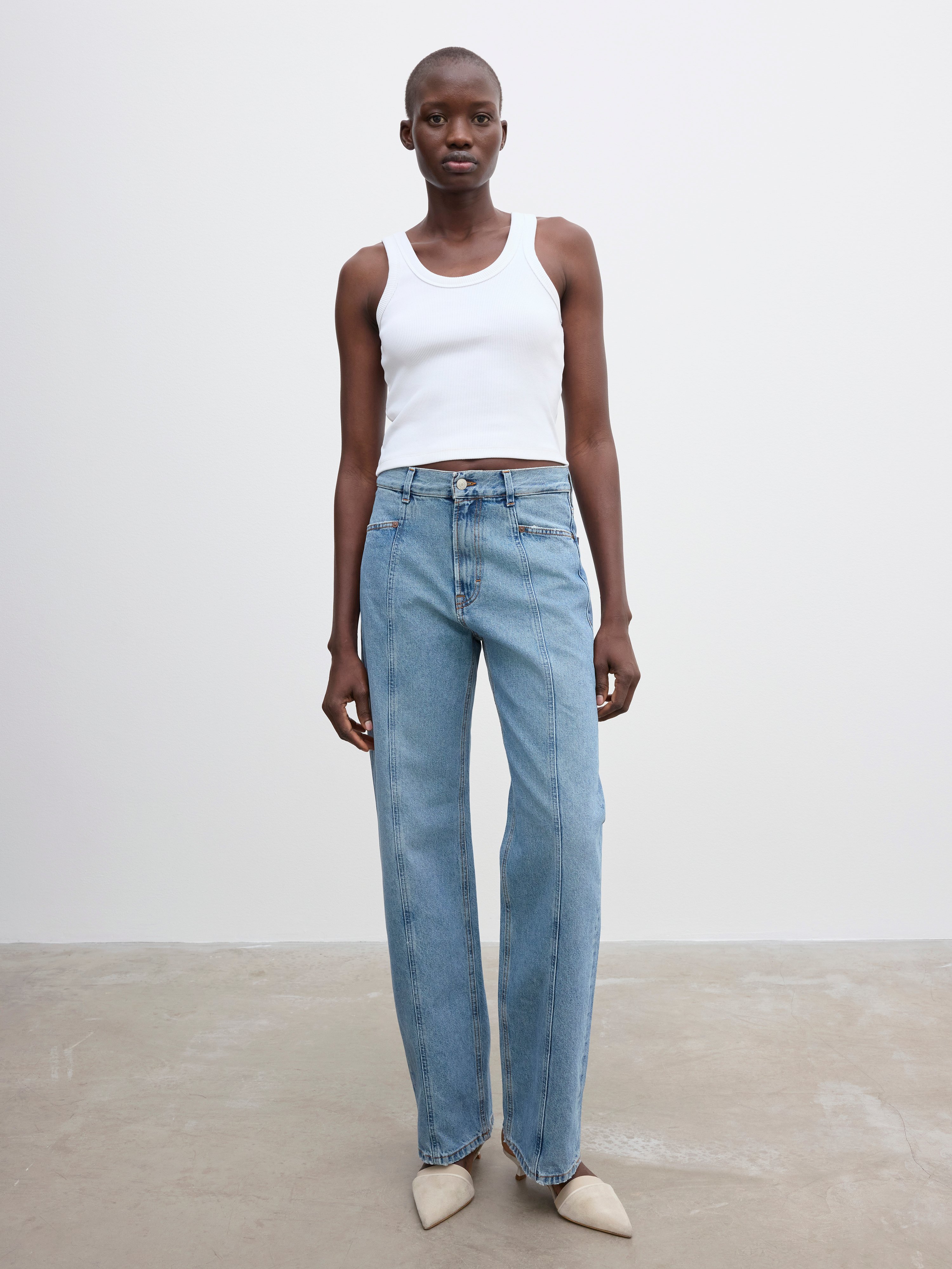 【関税込み】House of Dagmar ジーンズ Straight Leg Denim - Dark Blue
