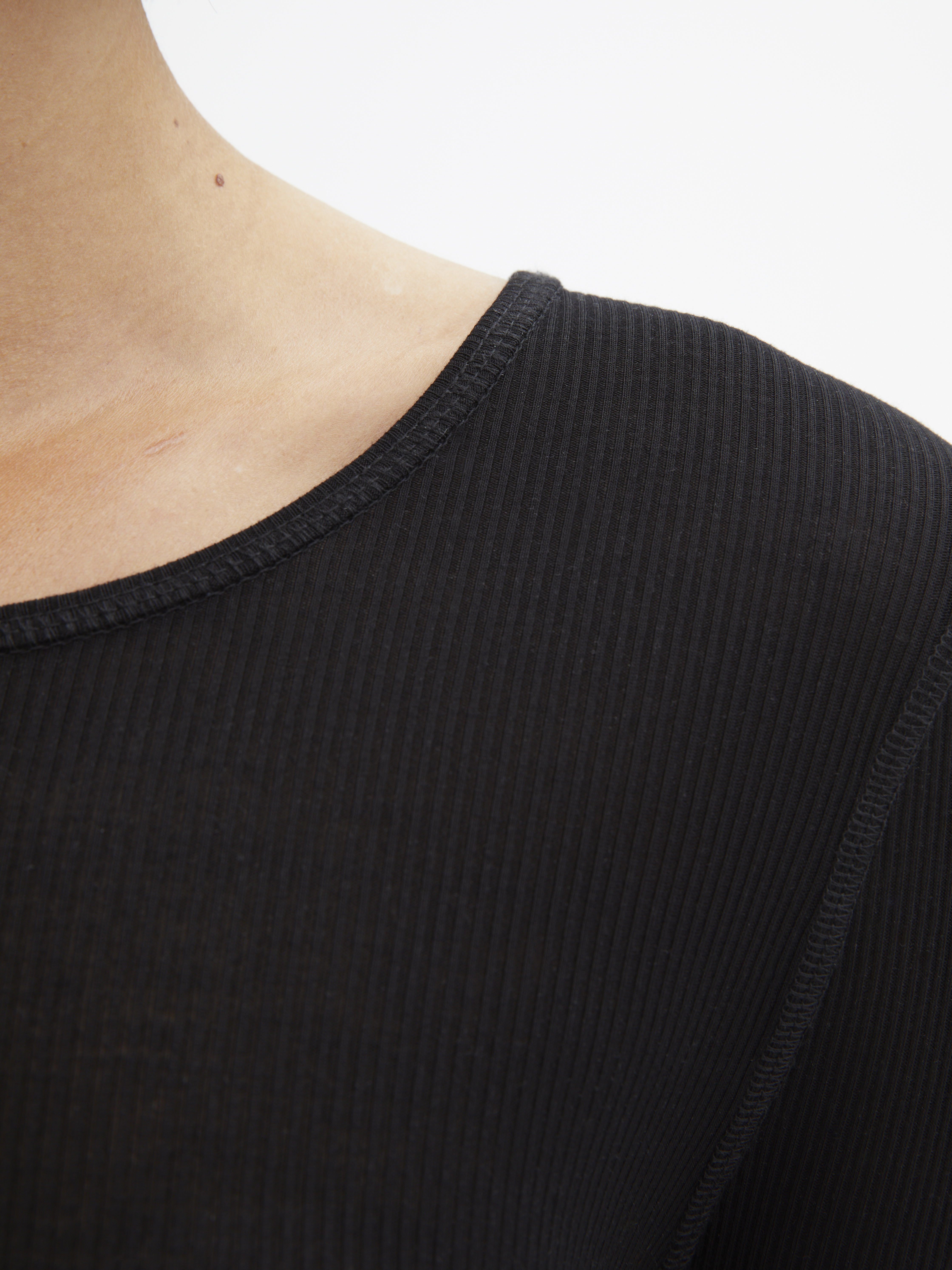House Of Dagmar Lyocell Long Sleeve In Black