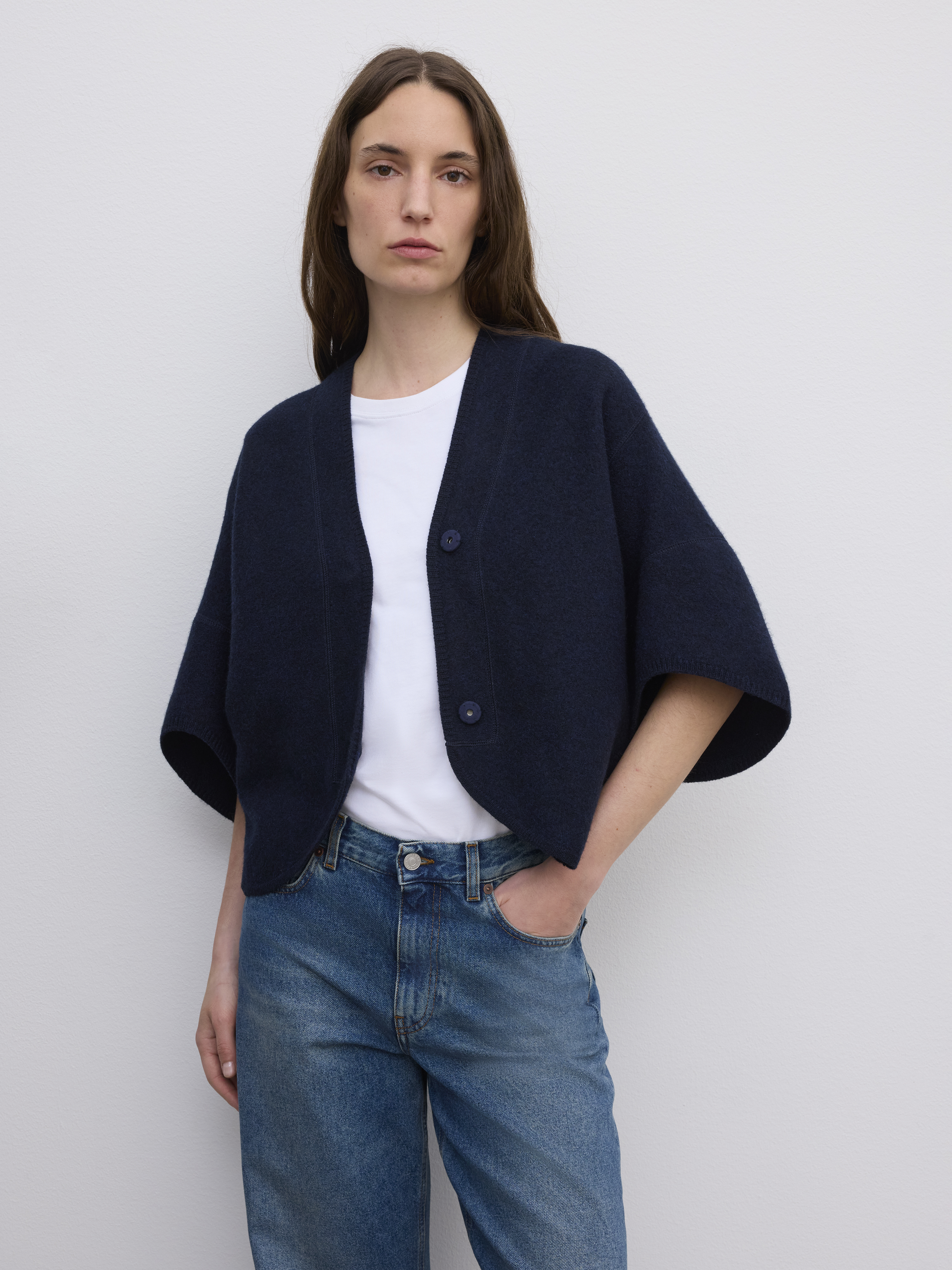 Shop - Short wool cardigan - Official Online Store