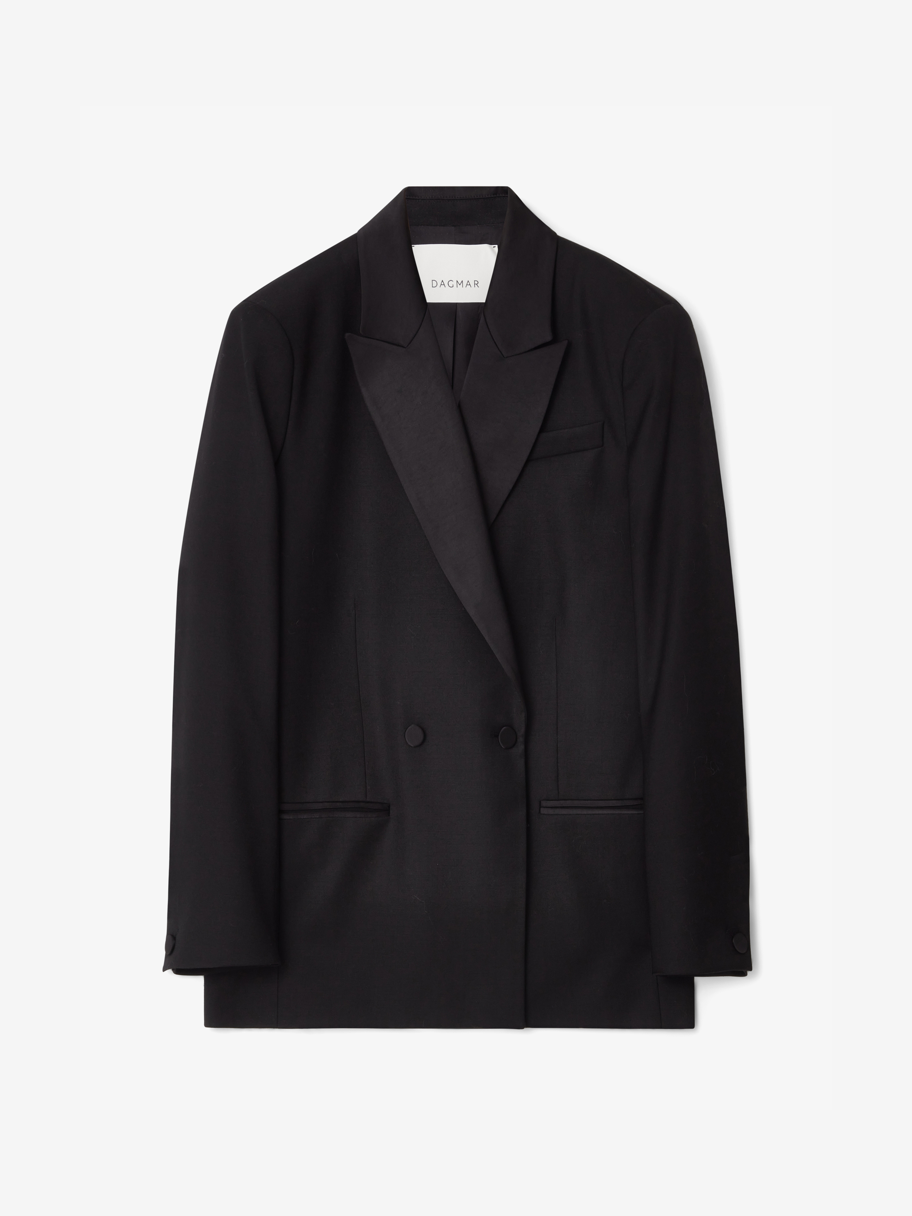 Tuxedo blazer - Black