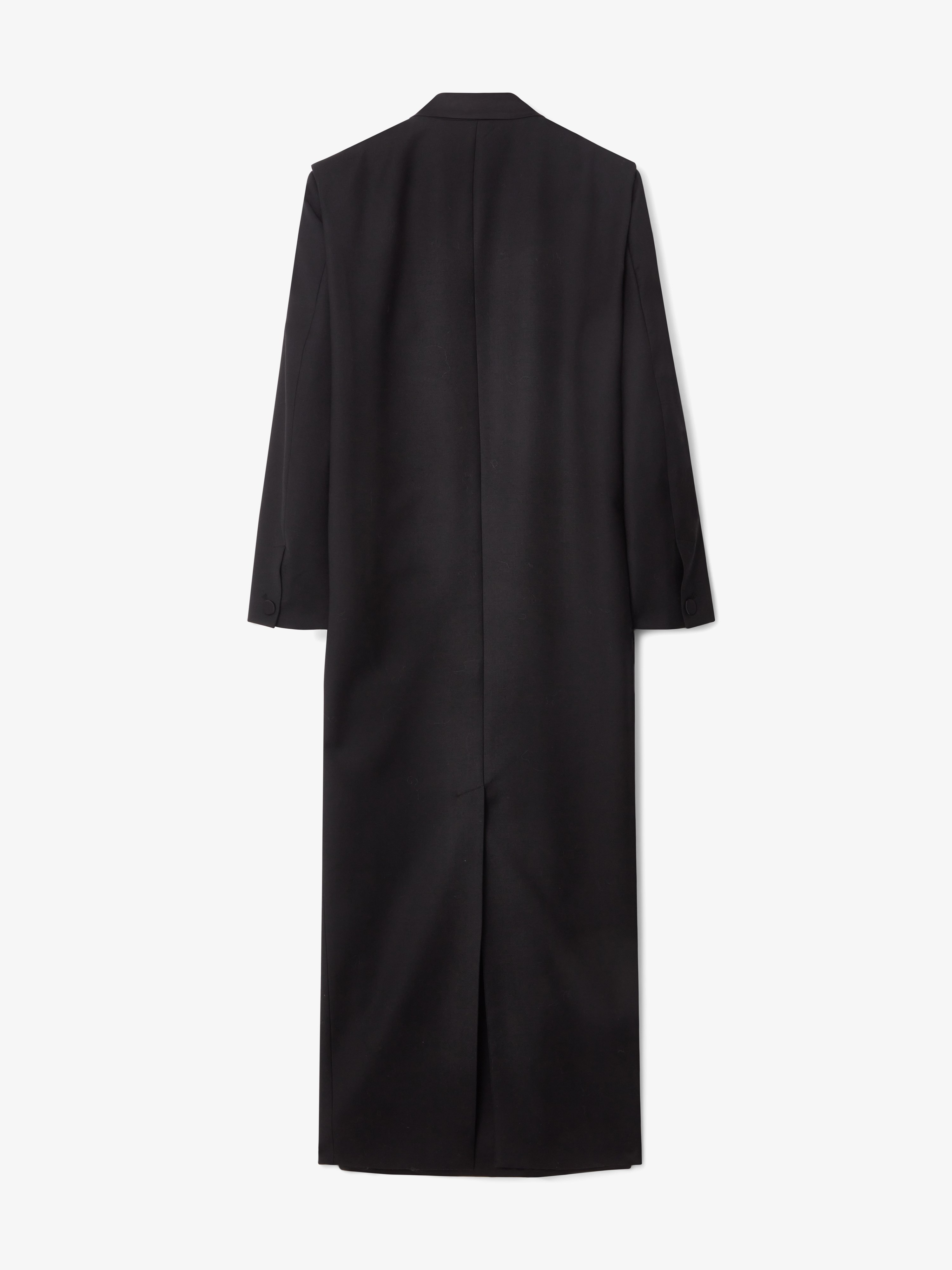 House Of Dagmar Long Tuxedo Blazer In Black