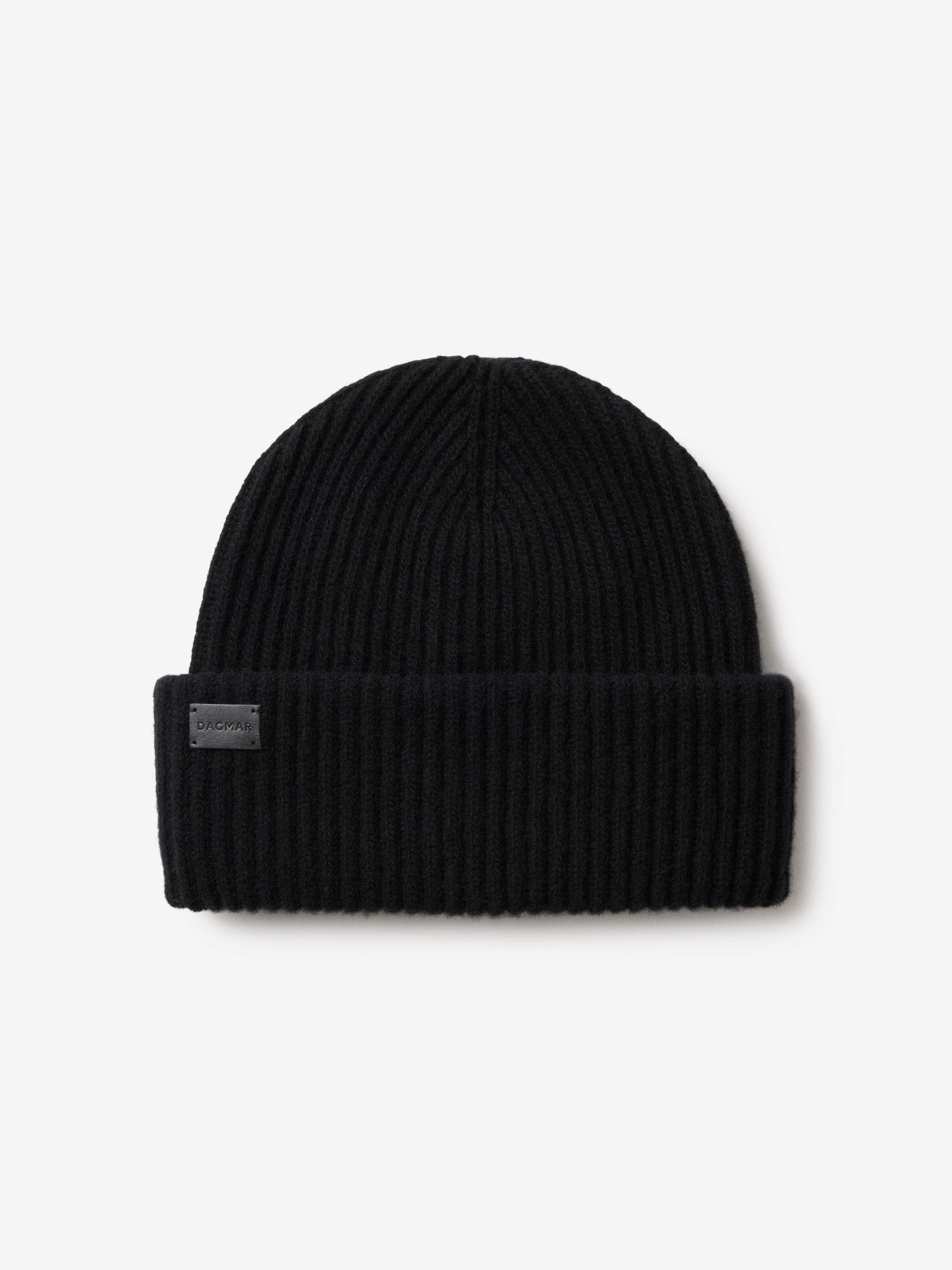 帽子 FILTH CASHMERE BIG BEANIE / CORE BLK Wool cashmere beanie - Black