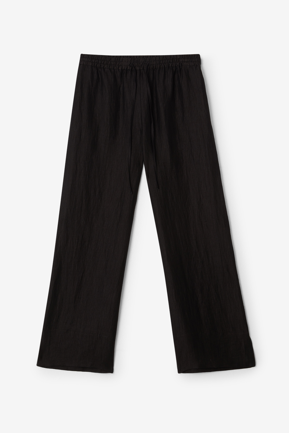 House Of Dagmar Drawstring Trousers In Black