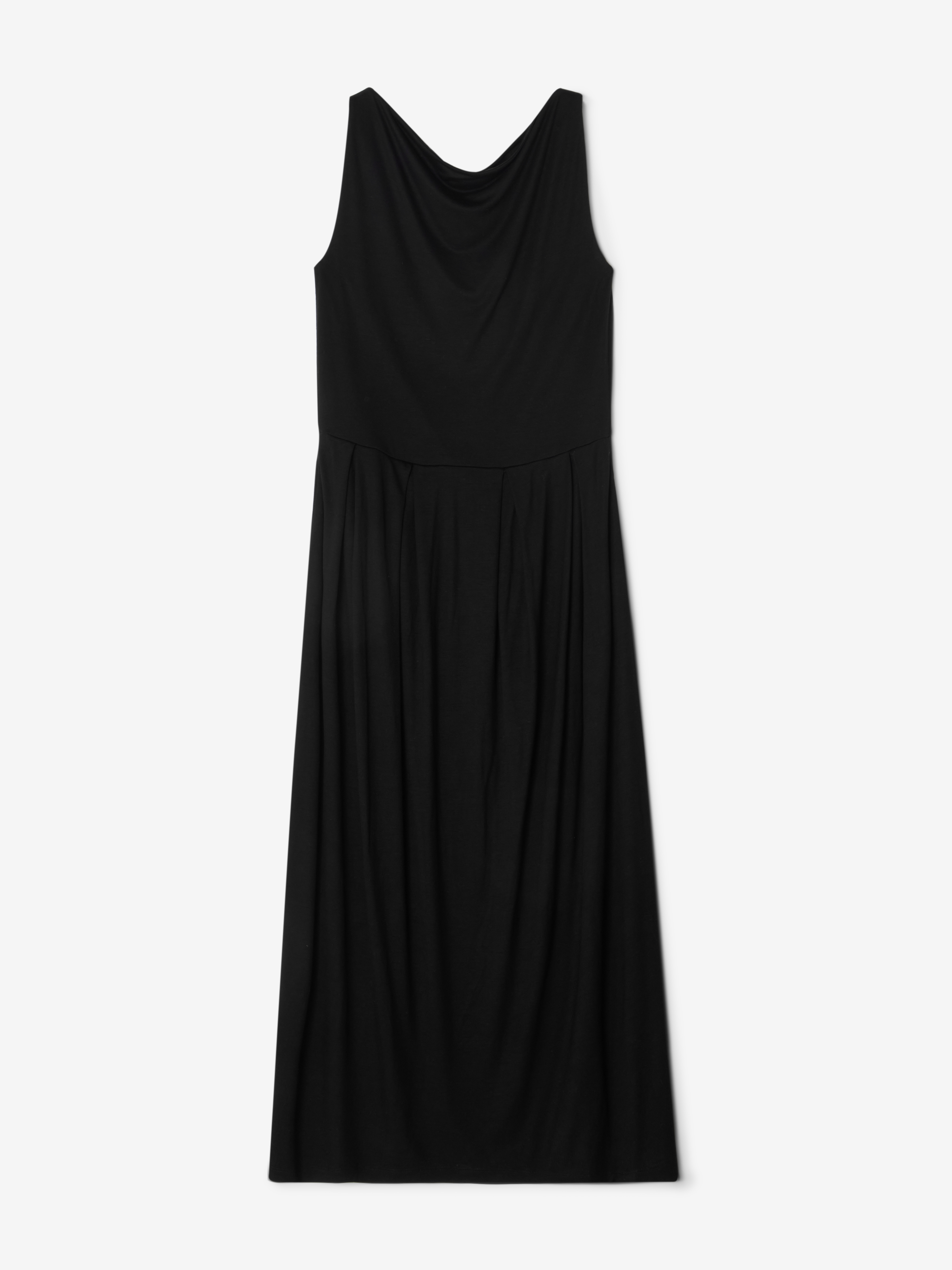 House Of Dagmar Square Neck Dress In Black
