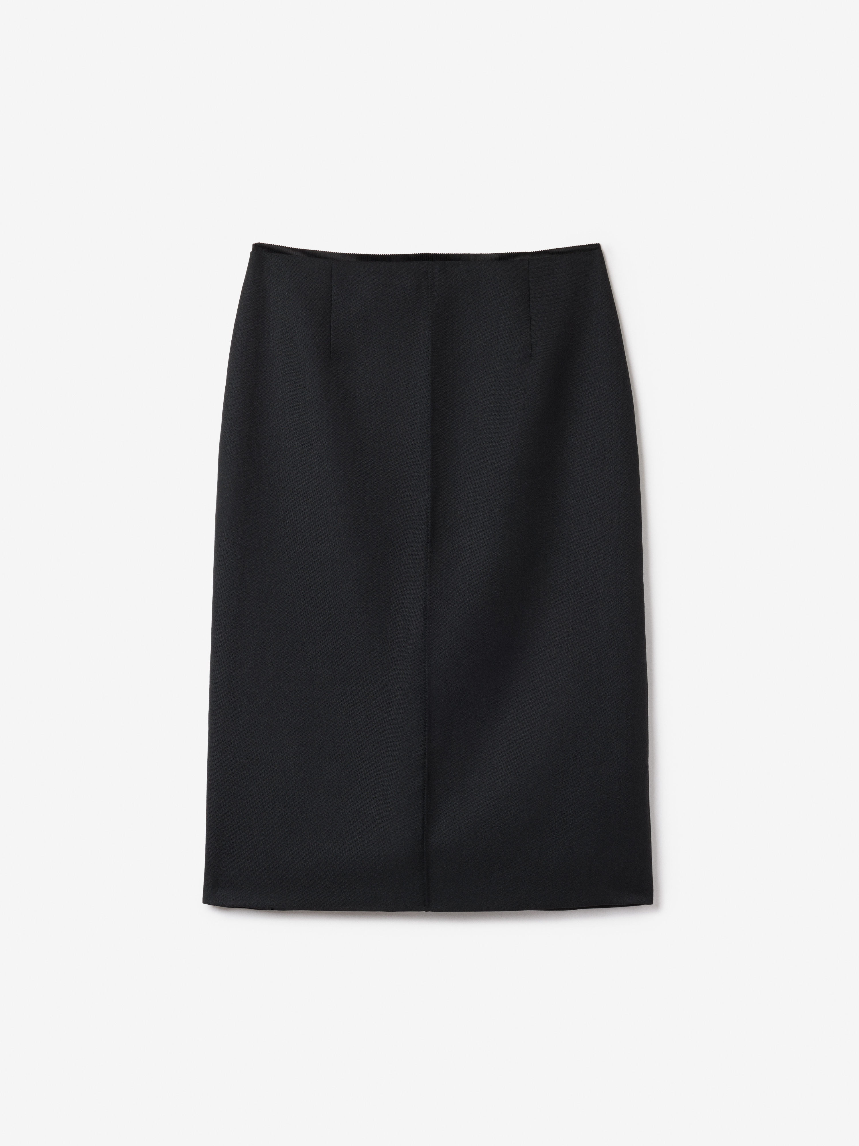 House Of Dagmar Pencil Midi Skirt In Black