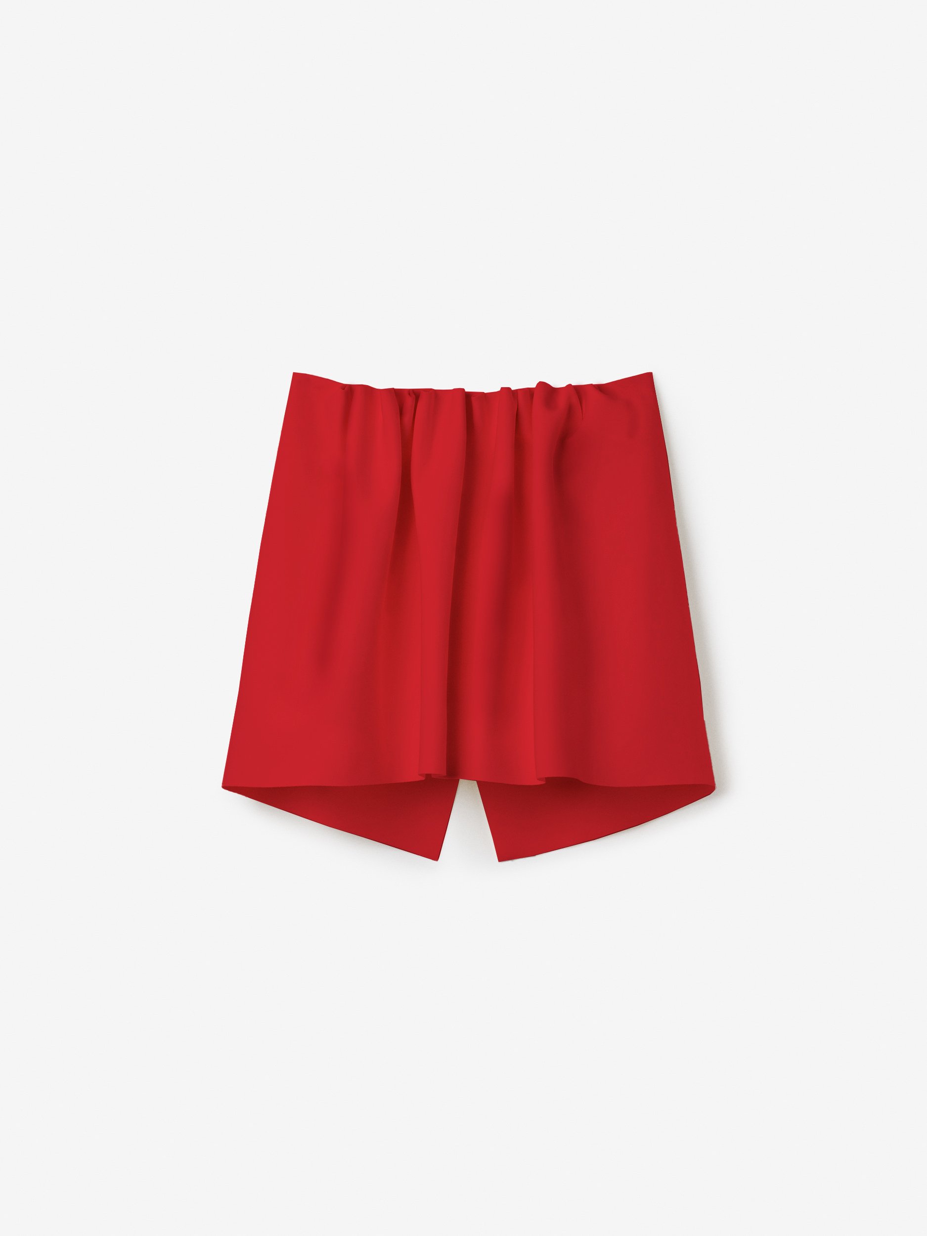 House Of Dagmar Rouched Tube Top In Red