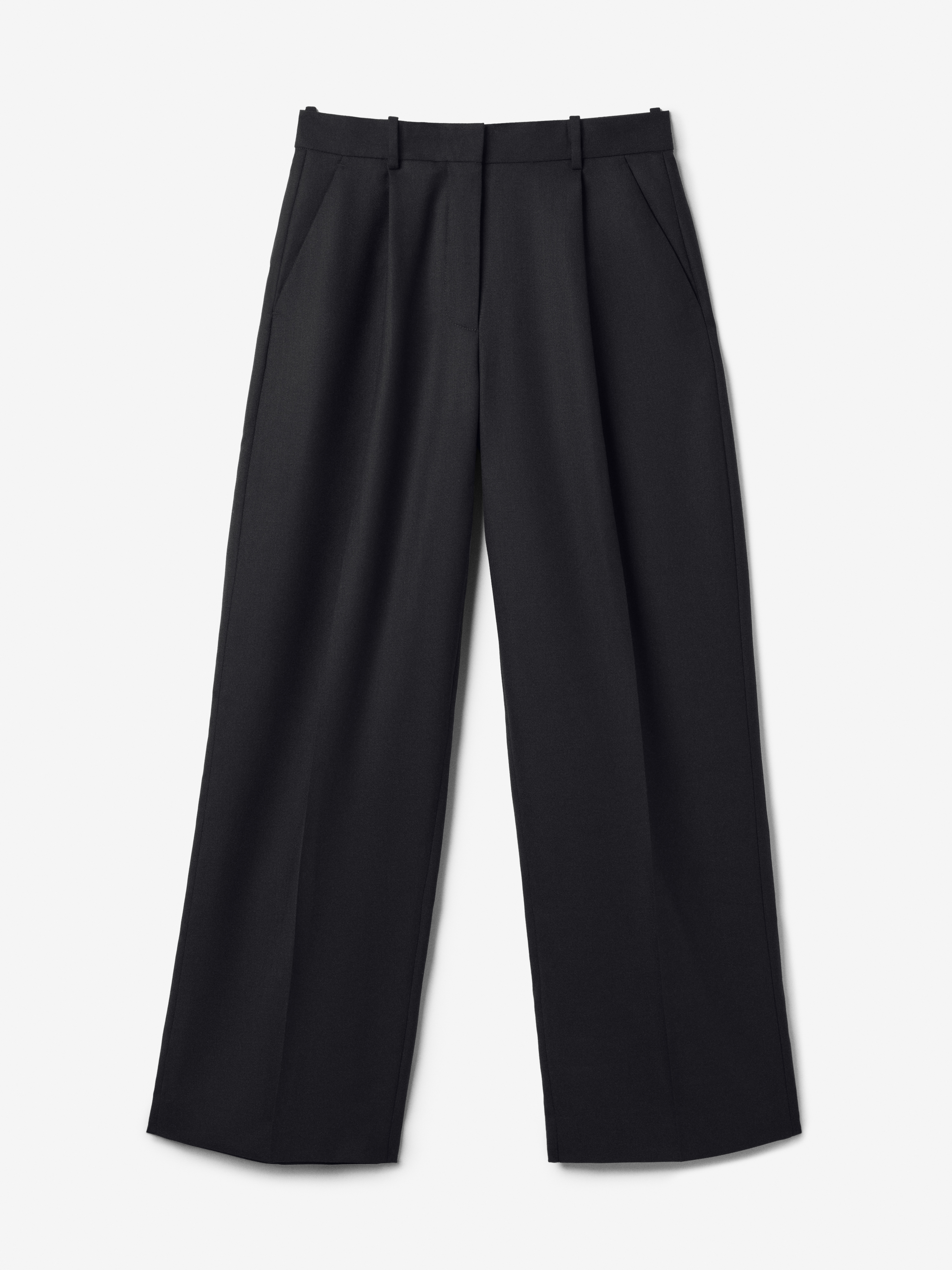 House Of Dagmar Relaxed Suit Trouser In Black
