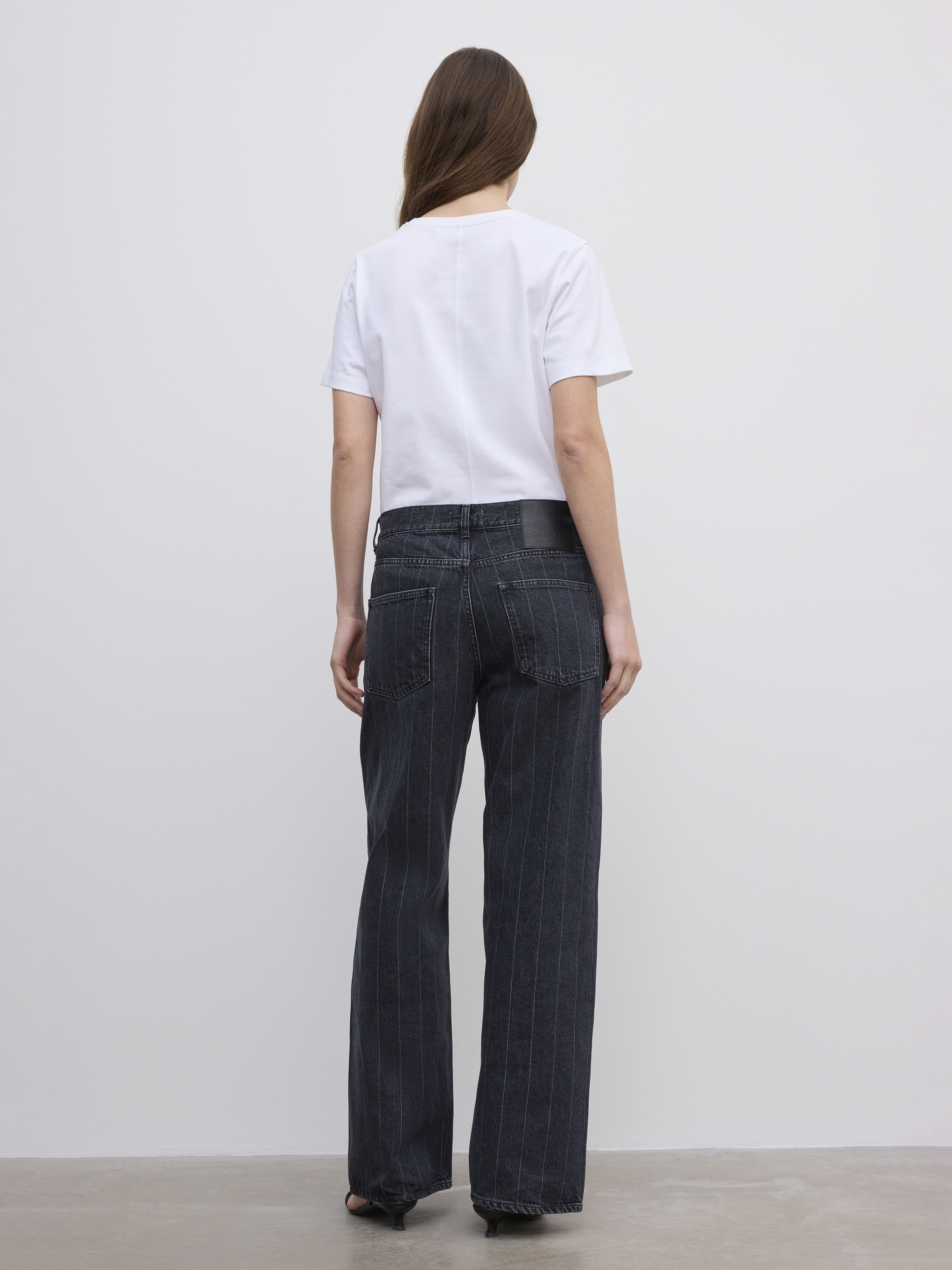 House Of Dagmar Baggy Fit Denim In Multi