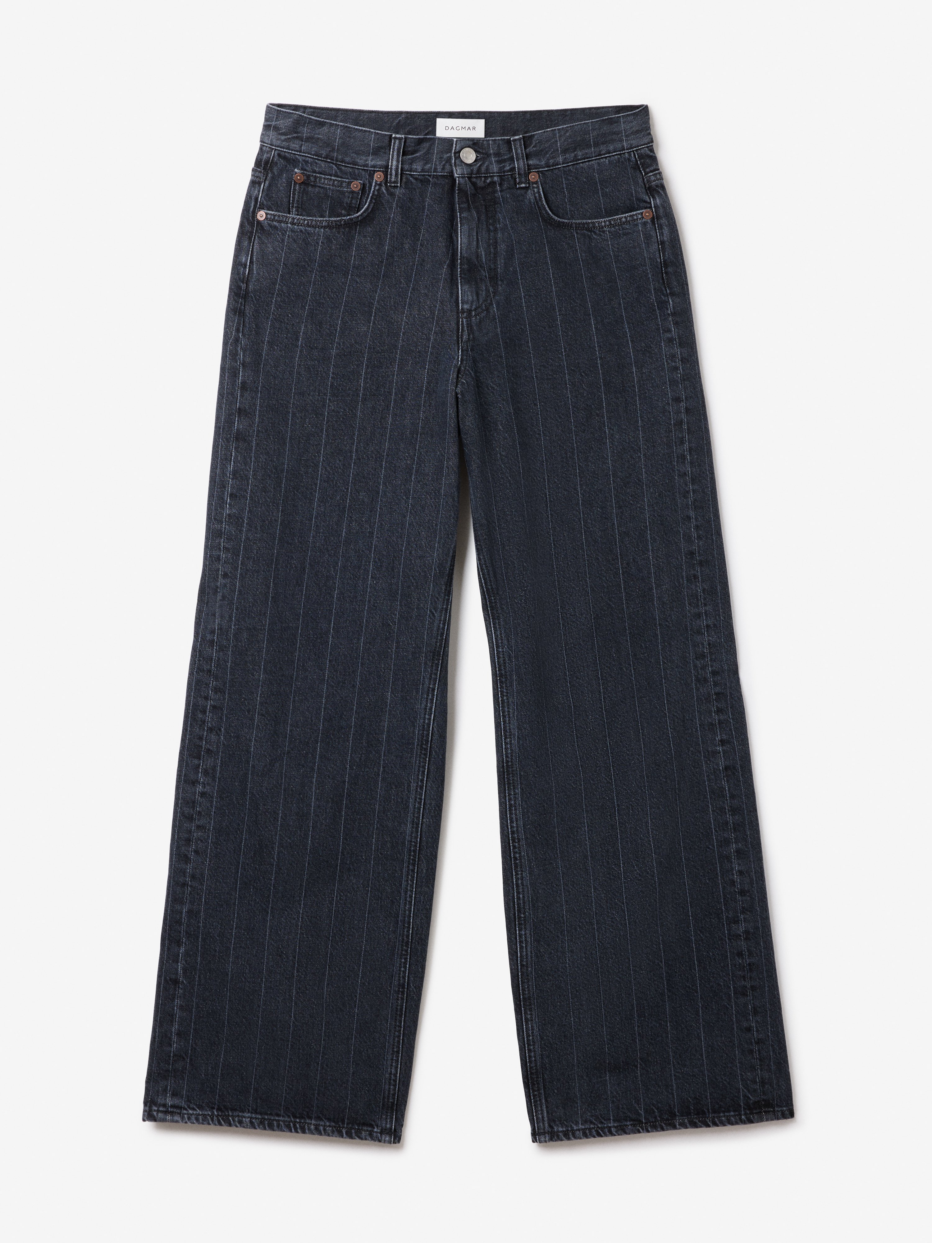 House Of Dagmar Baggy Fit Denim In Multi