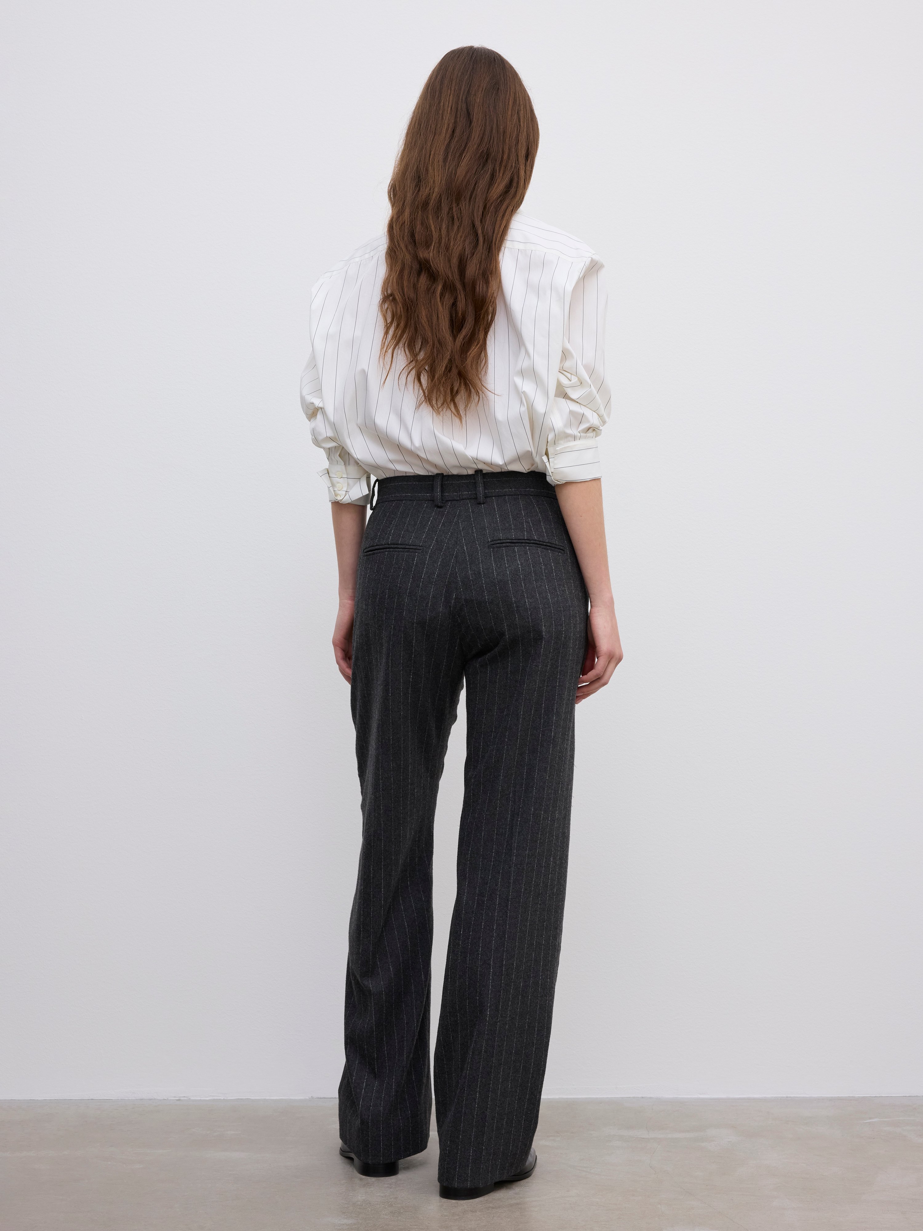 House Of Dagmar Classic Suit Trouser In Gray