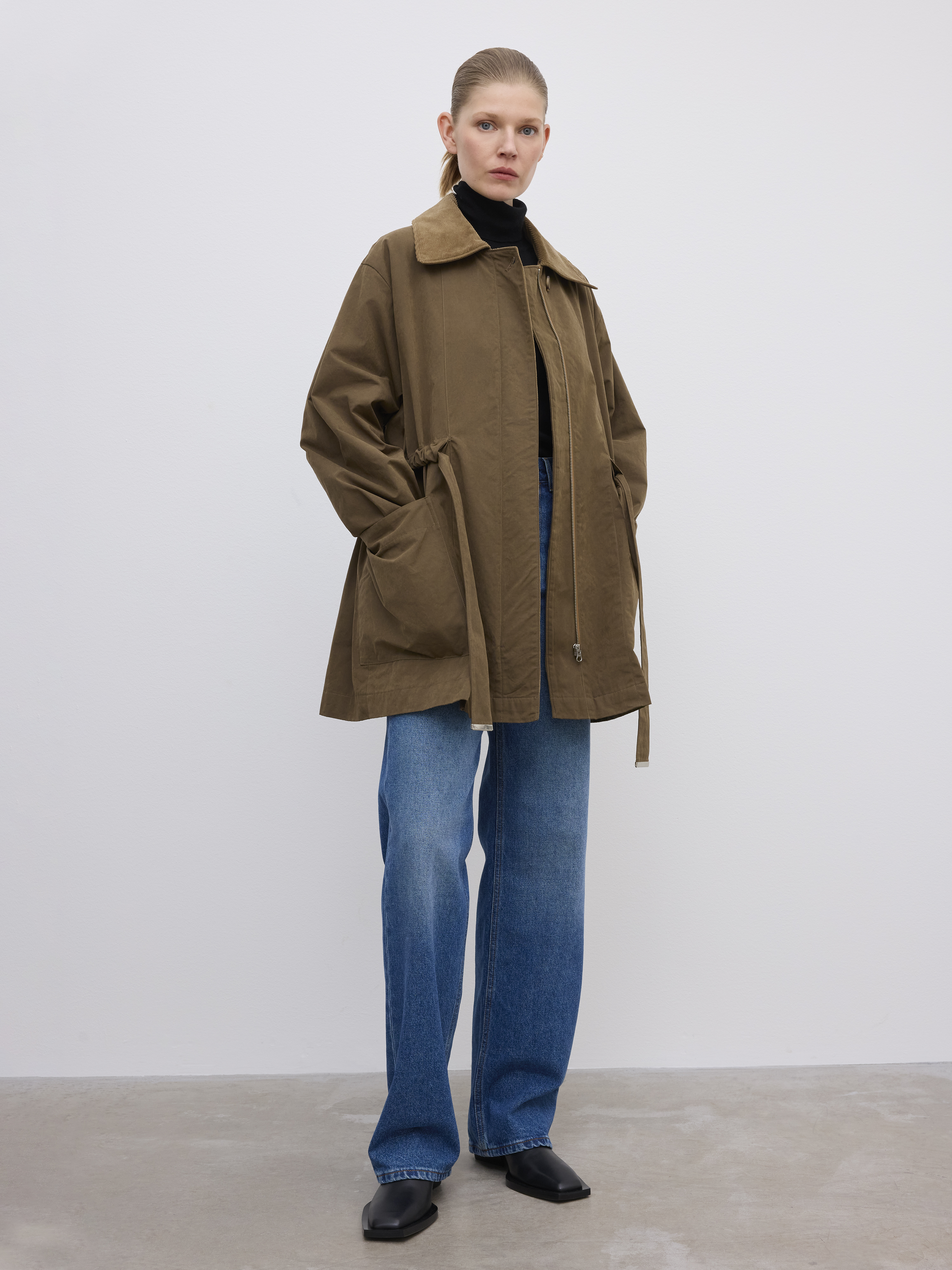 House Of Dagmar Field Cotton Jacket Cardamom Brown In Brown