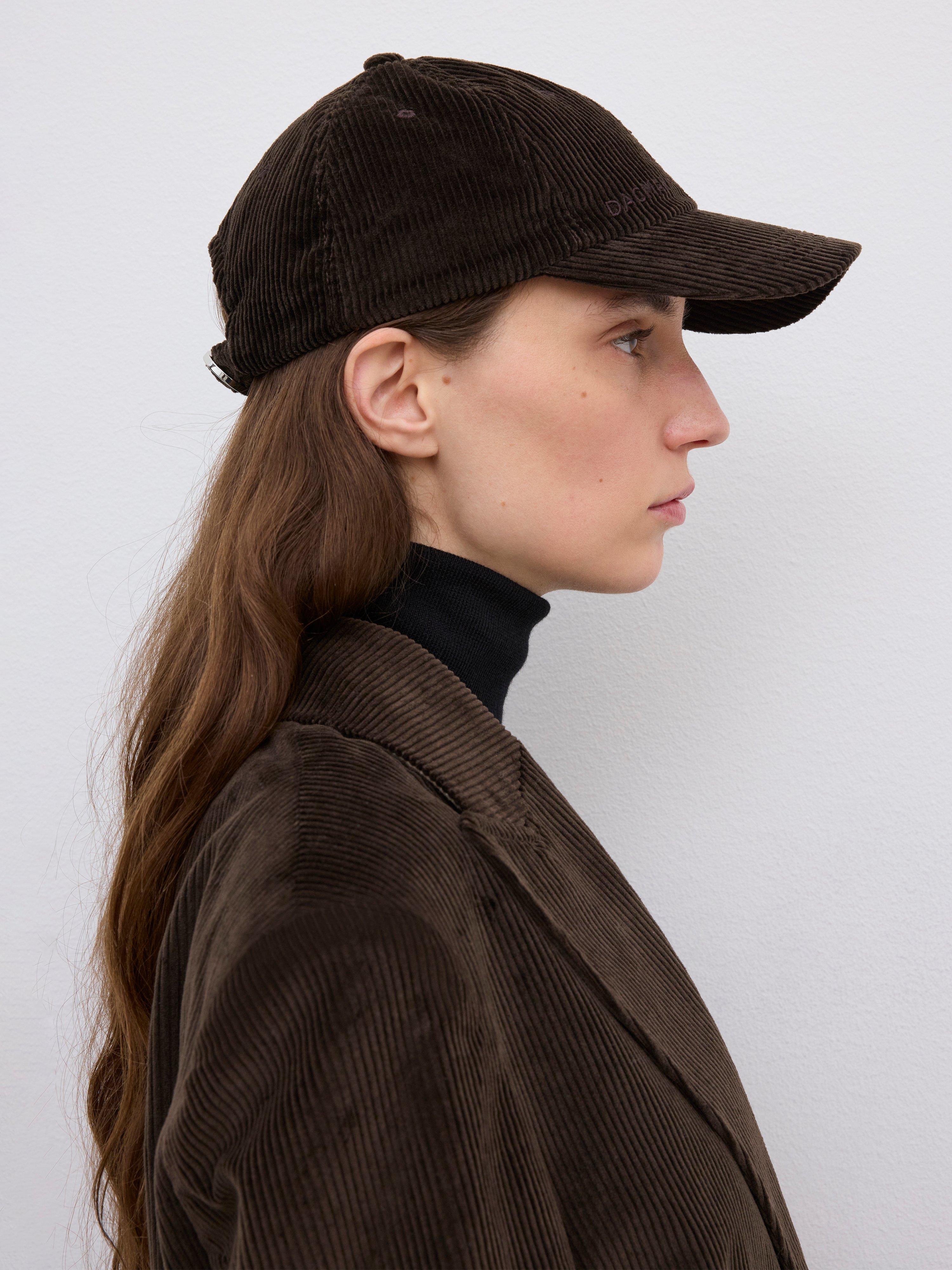 House Of Dagmar Corduroy Cap In Brown