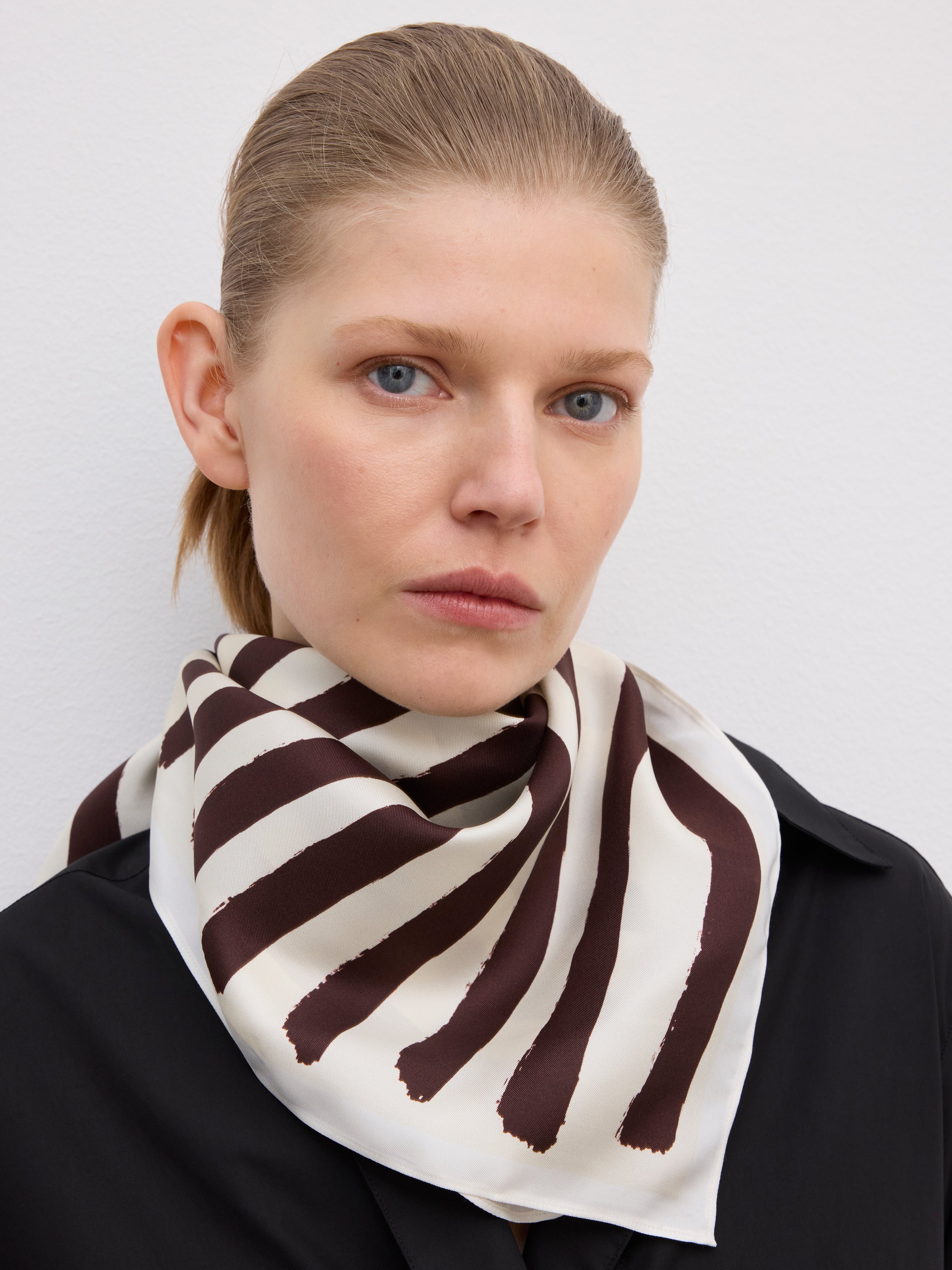 House Of Dagmar Small Silk Scarf