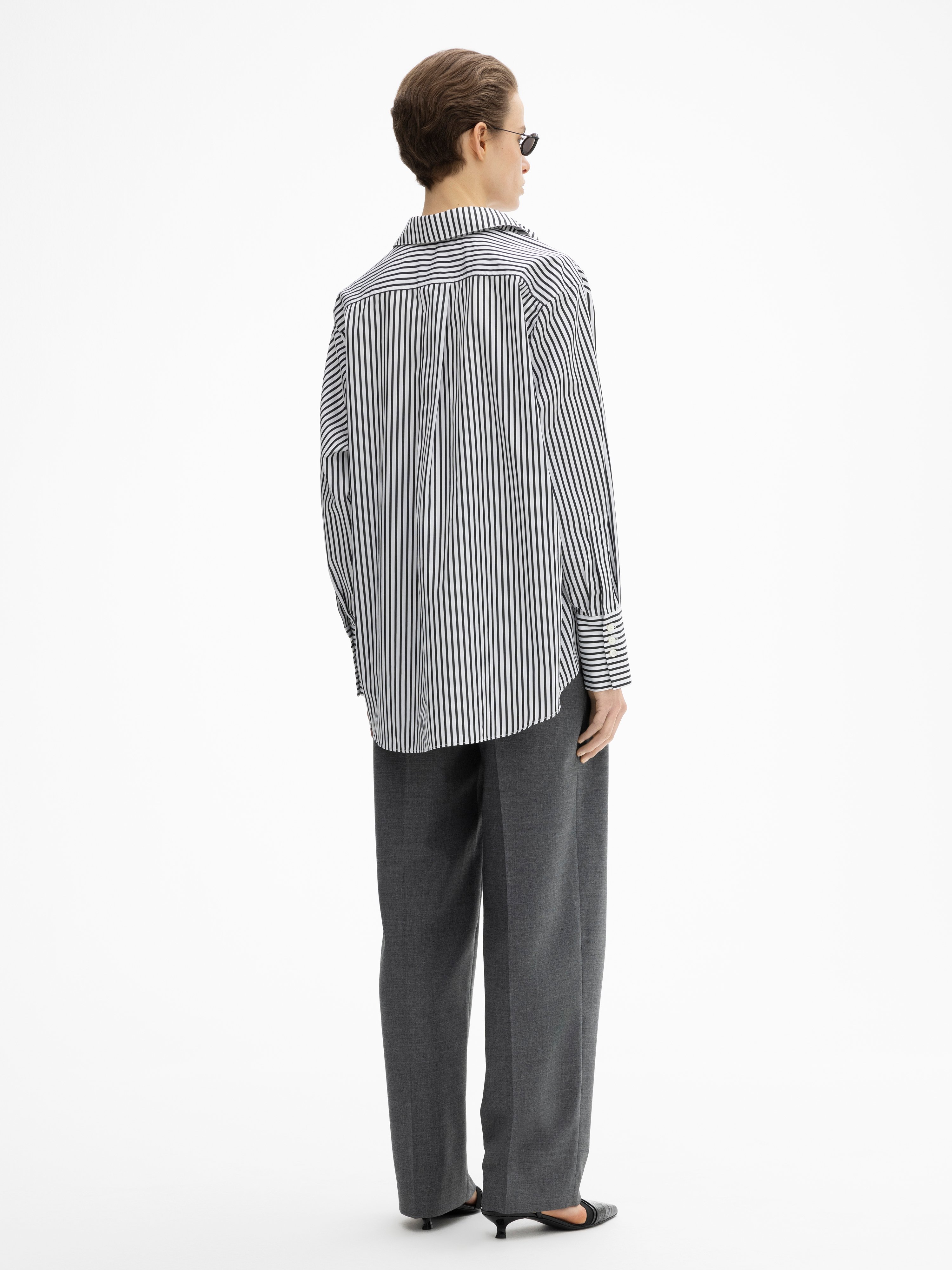 House Of Dagmar Asymmetric Shirt