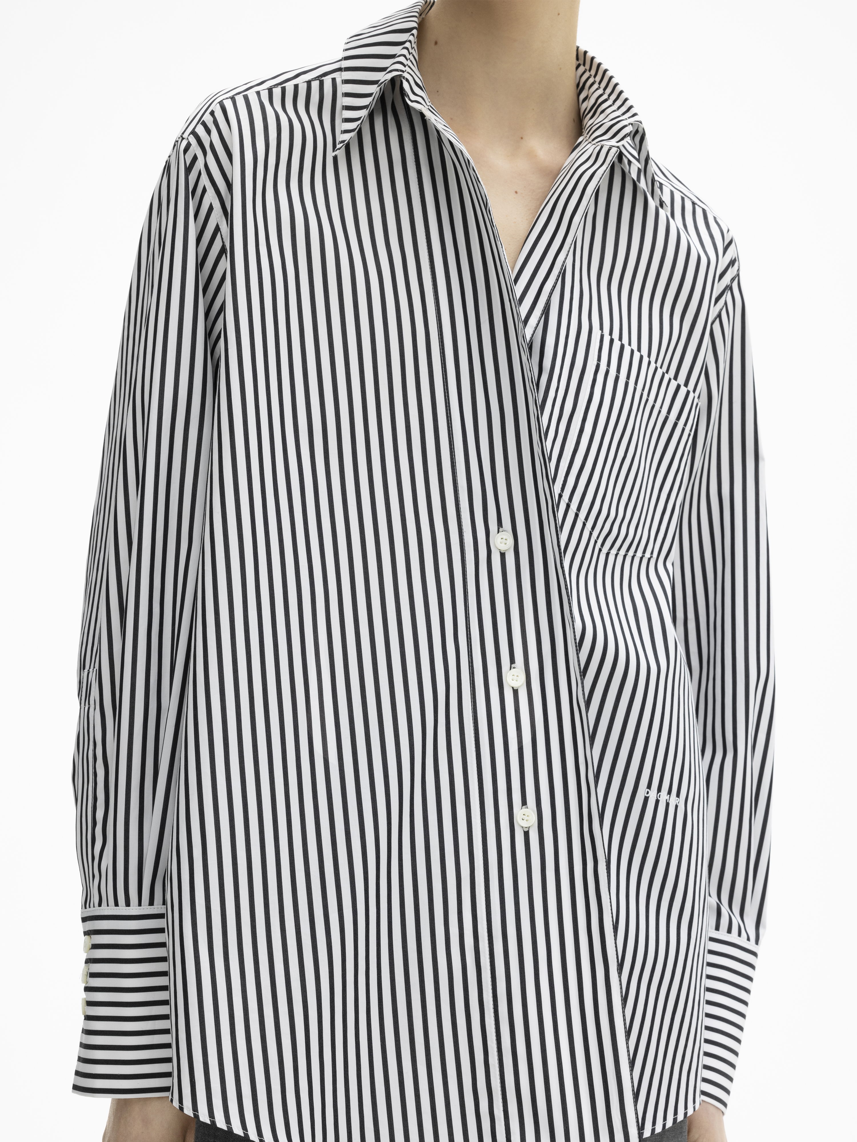 House Of Dagmar Asymmetric Shirt