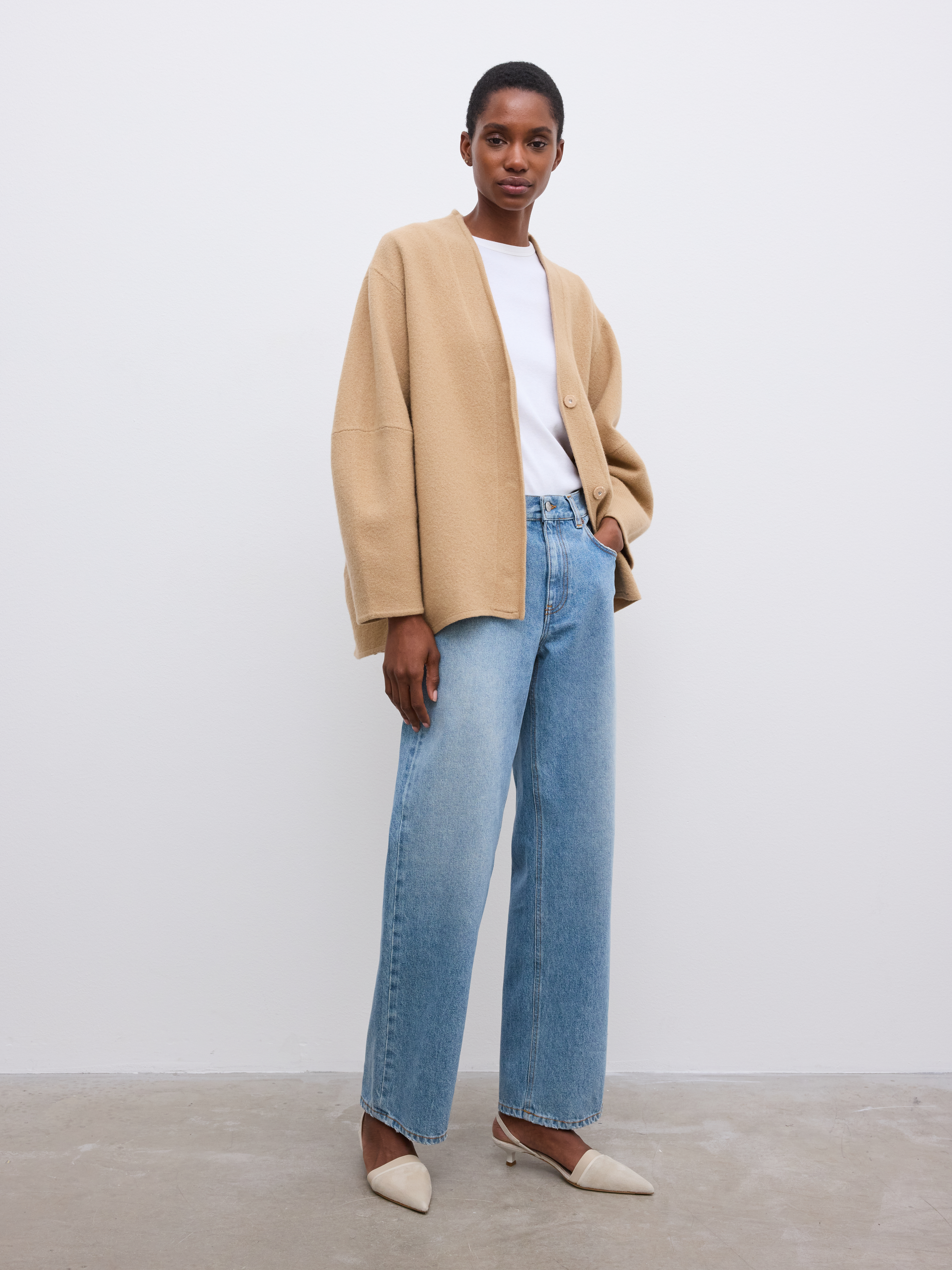 Shop - Long wool cardigan - Official Online Store