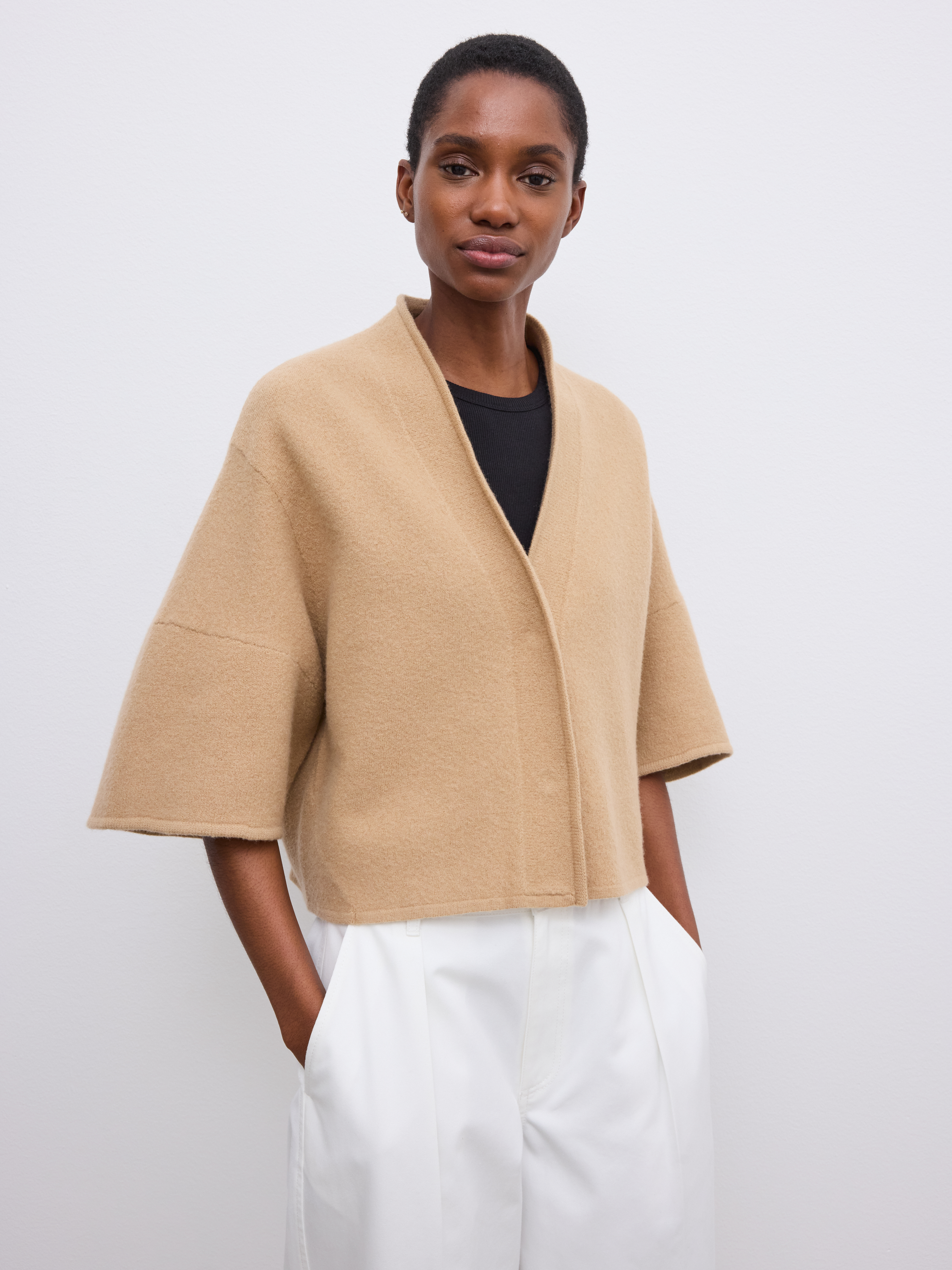 Shop - Short Wool Cardigan - Official Online Store