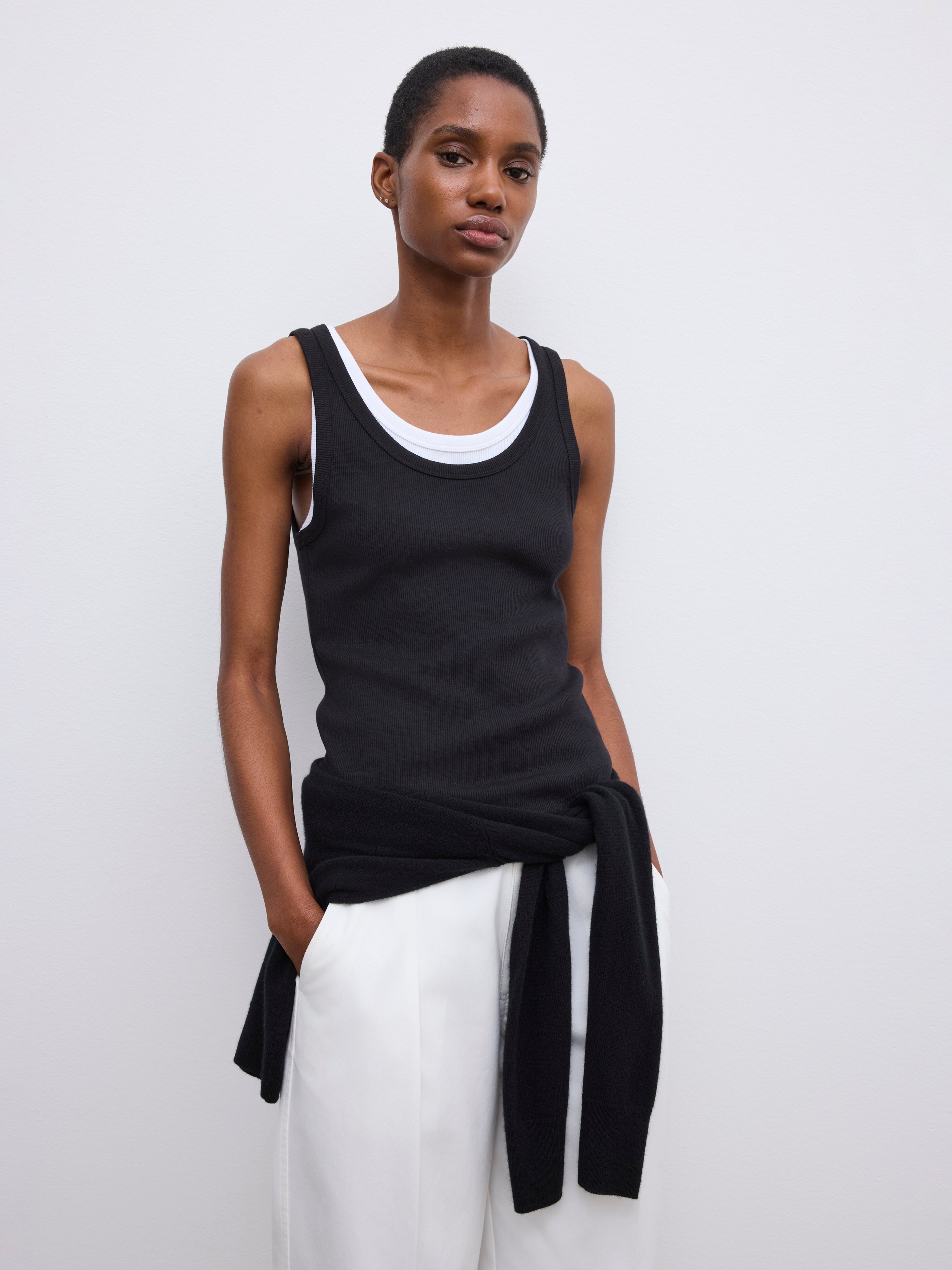Shop - Fitted Rib tank top - Official Online Store