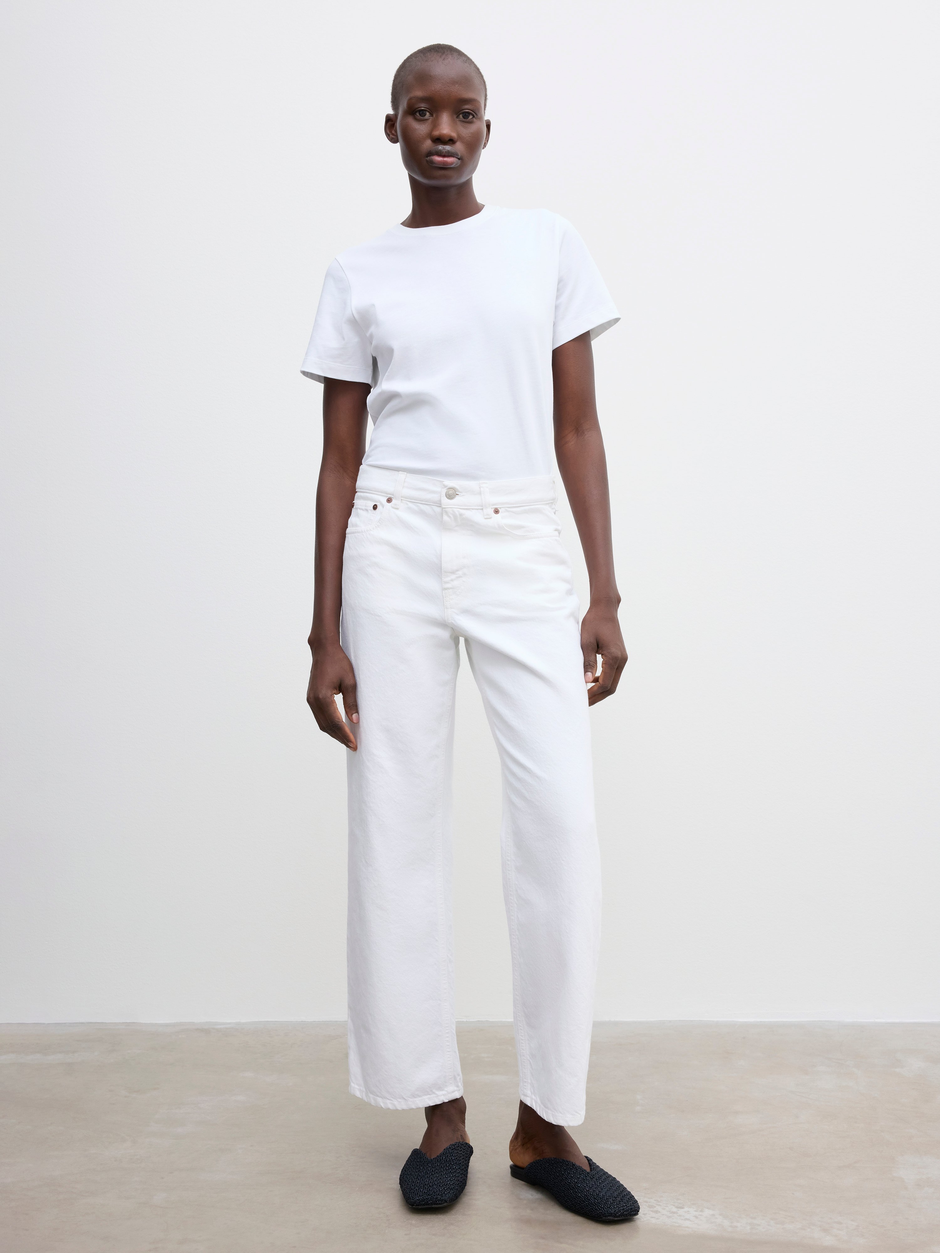 OFF-WHITE CROPPED FIT ダメージデニム 28 2442_0b327aa3a6-