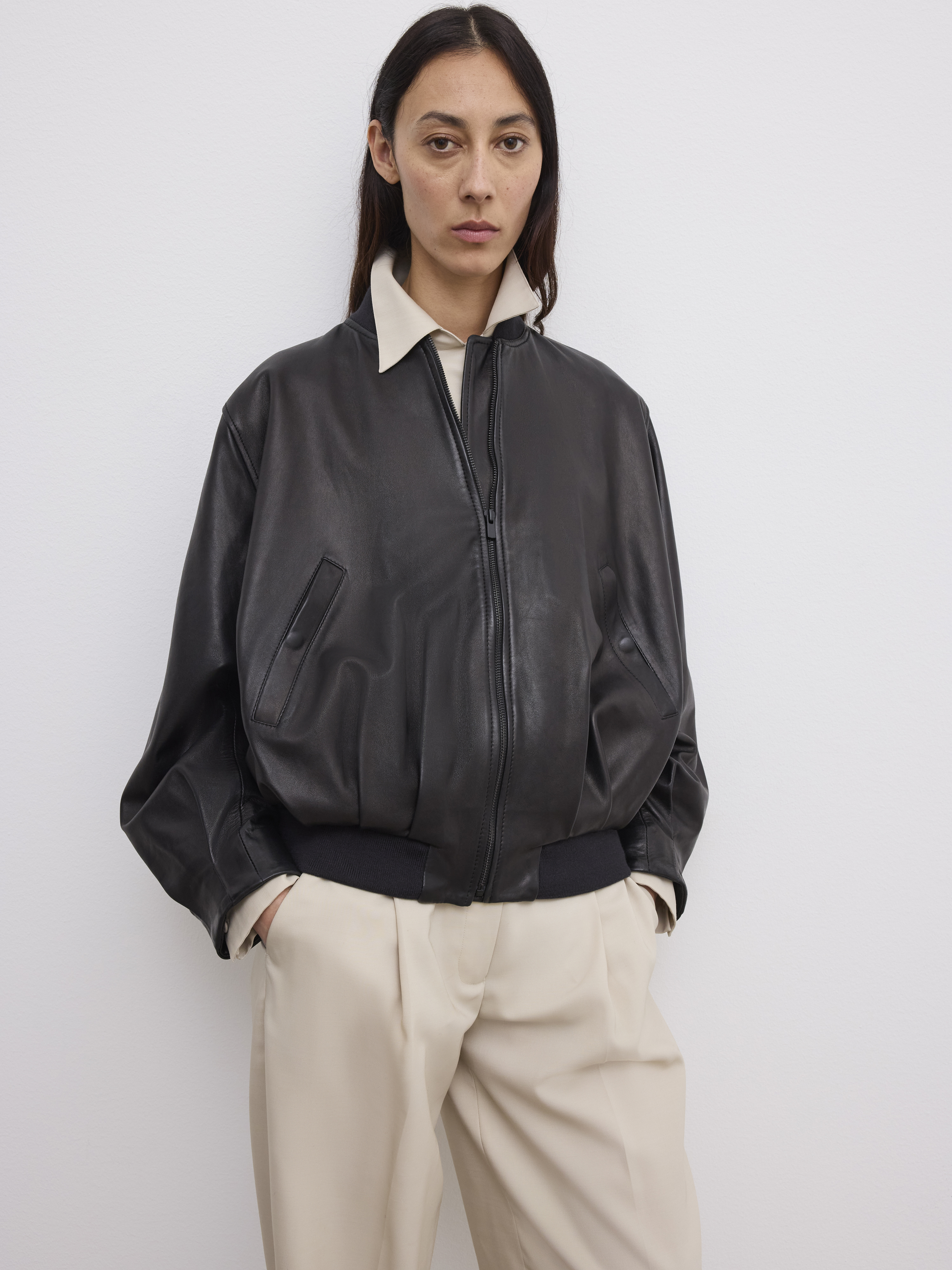 【べちなっちょ】26aw Leather Blouson Shop - Leather Blouson - Official Online Store