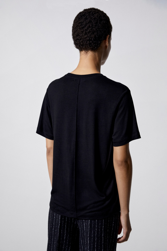 Shop House Of Dagmar Cotton T-shirt In Black