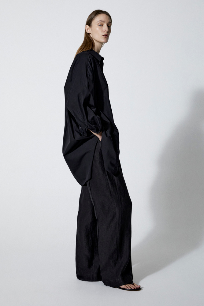 House Of Dagmar Ellionor Shirt In Black