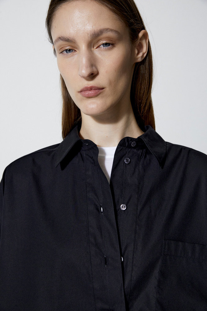 House Of Dagmar Ellionor Shirt In Black