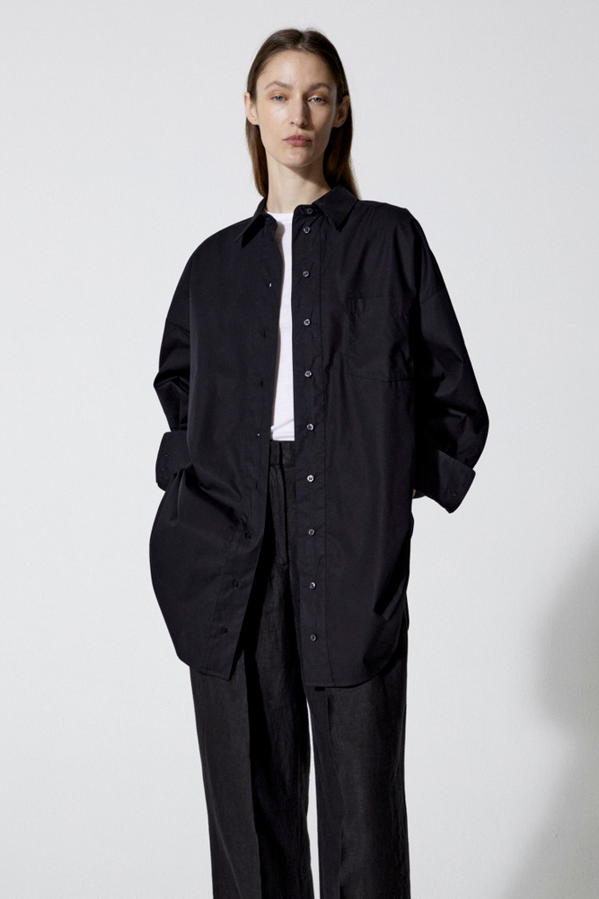 House Of Dagmar Ellionor Shirt In Black